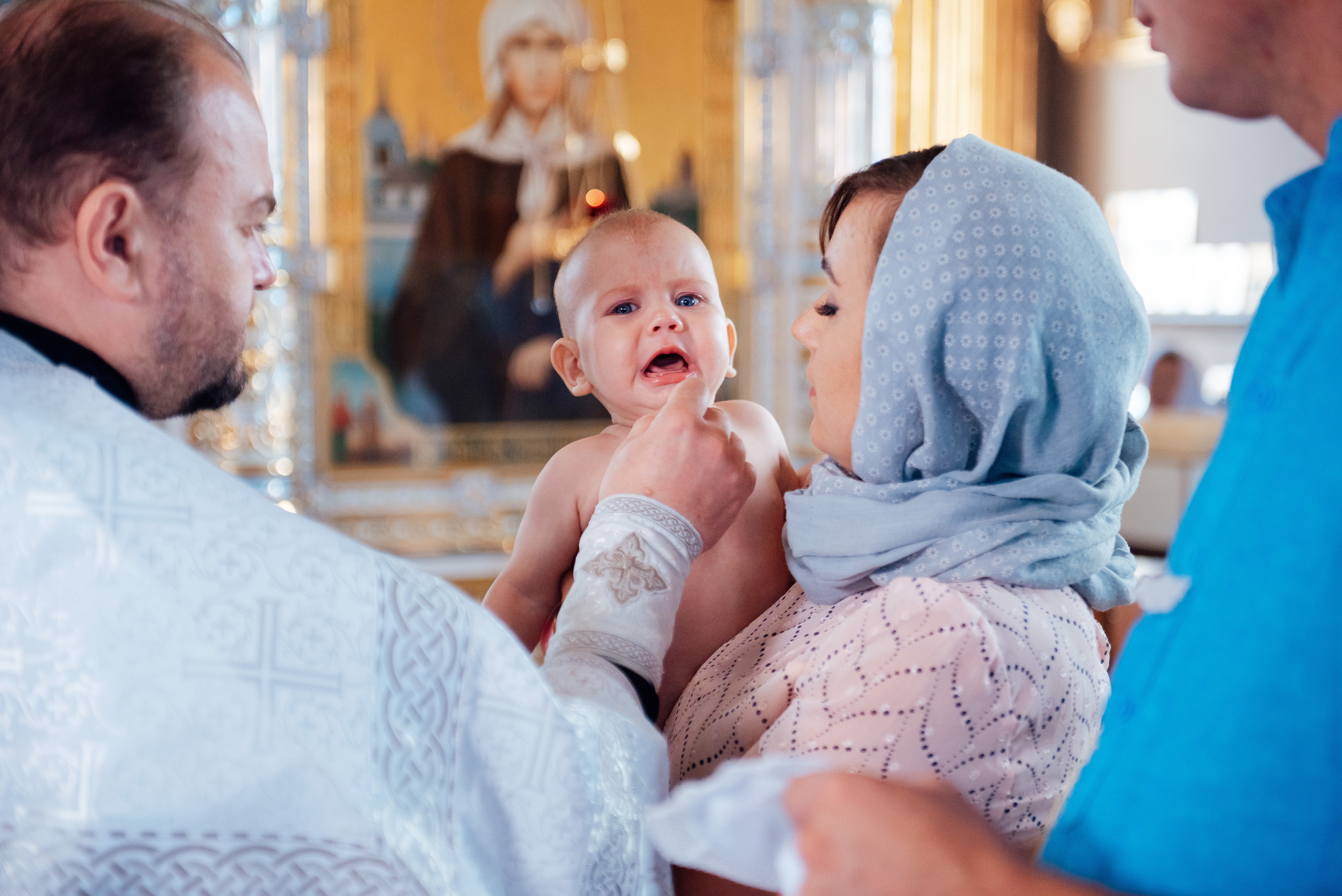 Таинство крещения. Фотограф Пенза Михаил Реховский
