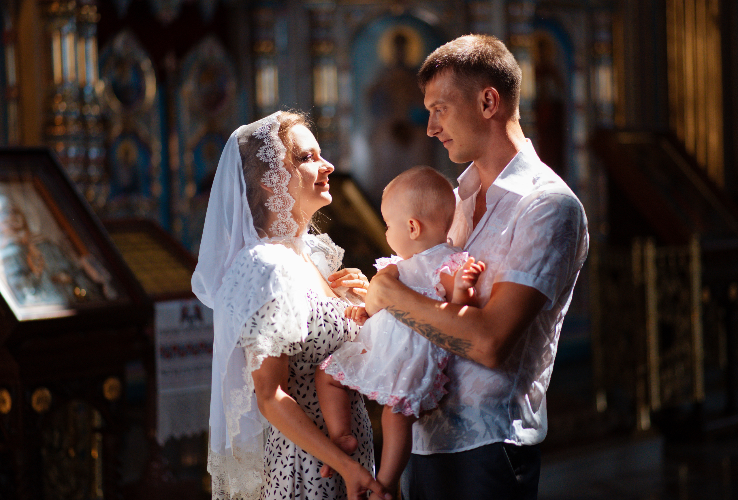 Таинство крещения. Фотограф Пенза Михаил Реховский