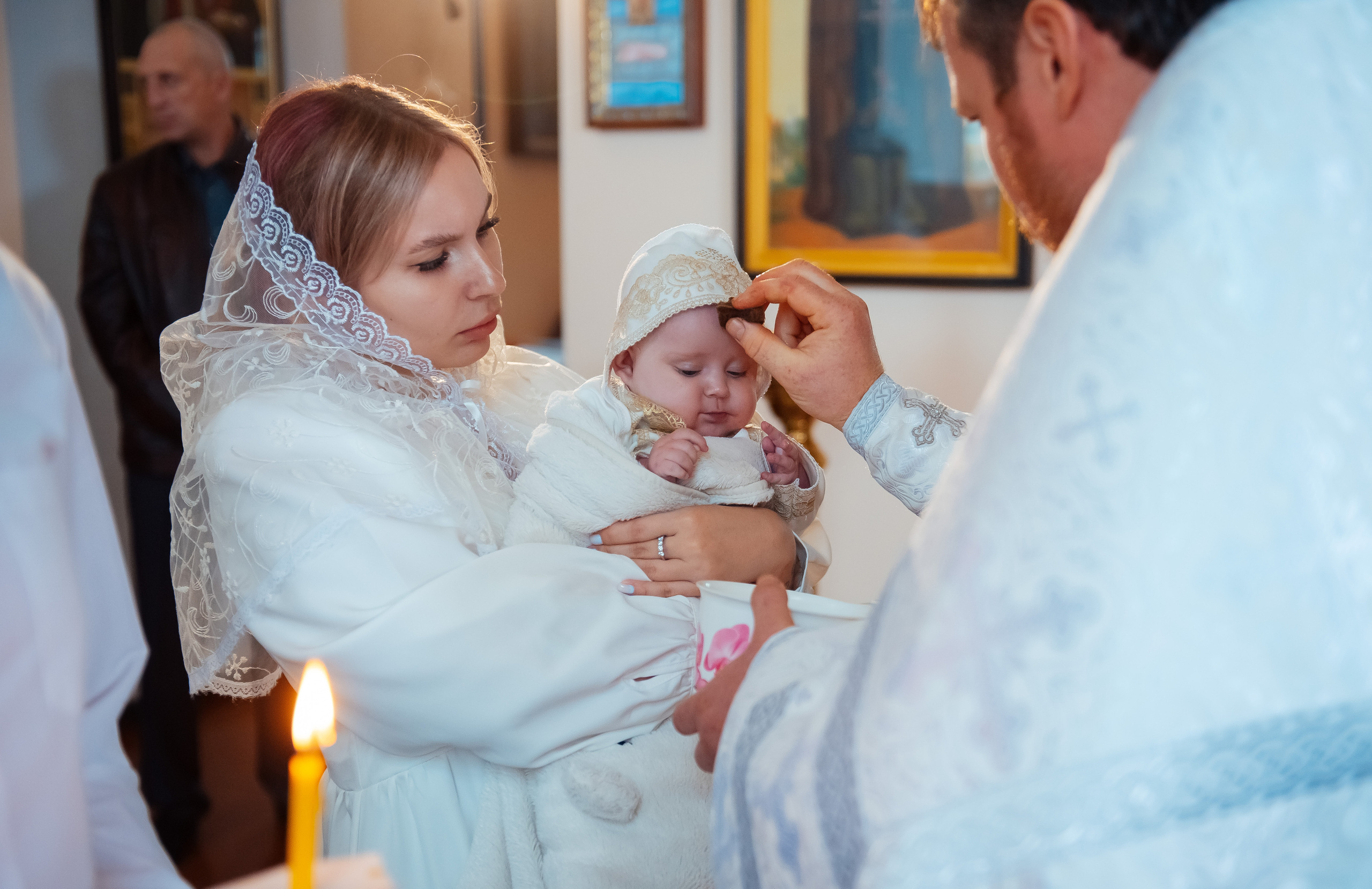 Таинство крещения. Фотограф Пенза Михаил Реховский