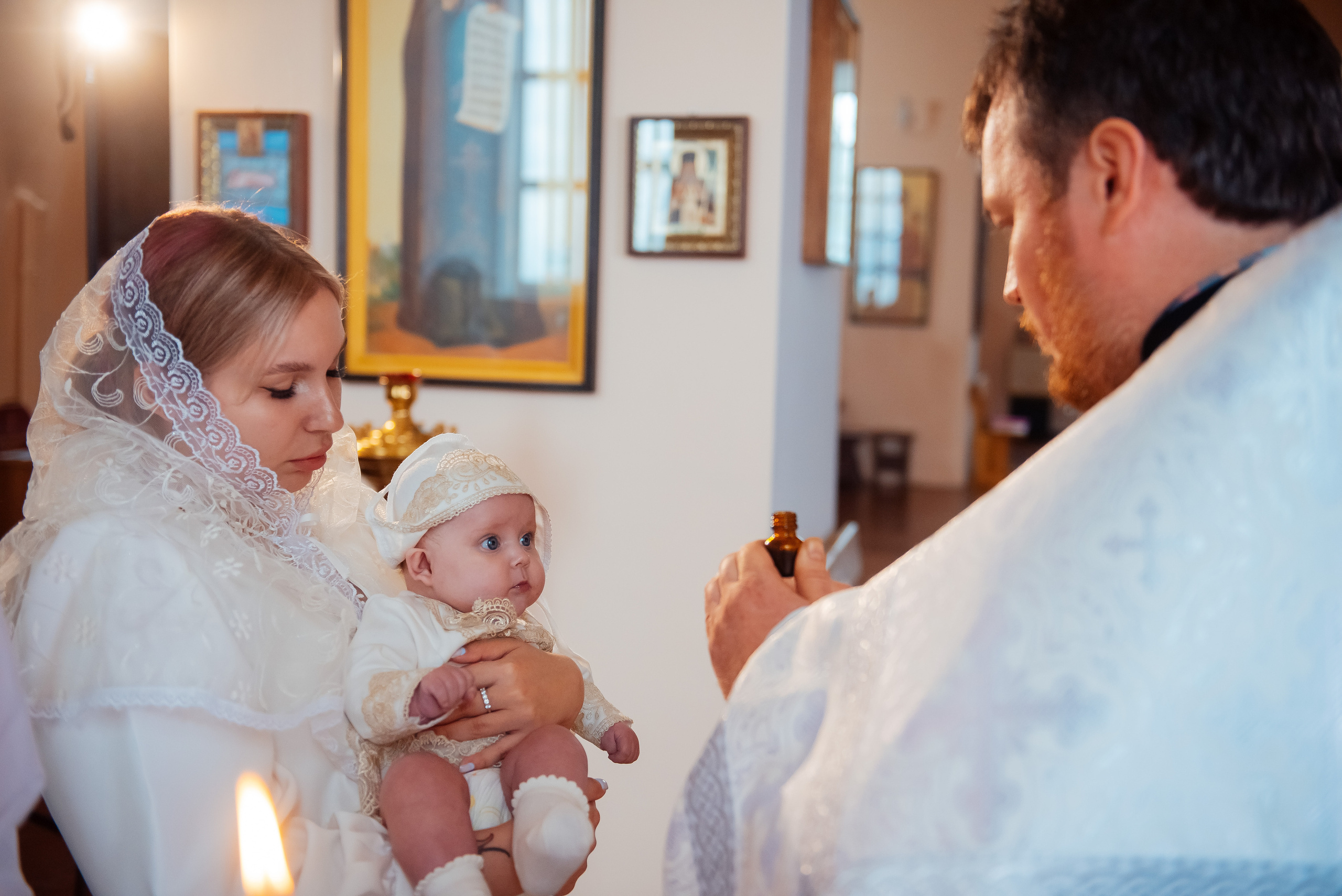 Таинство крещения. Фотограф Пенза Михаил Реховский