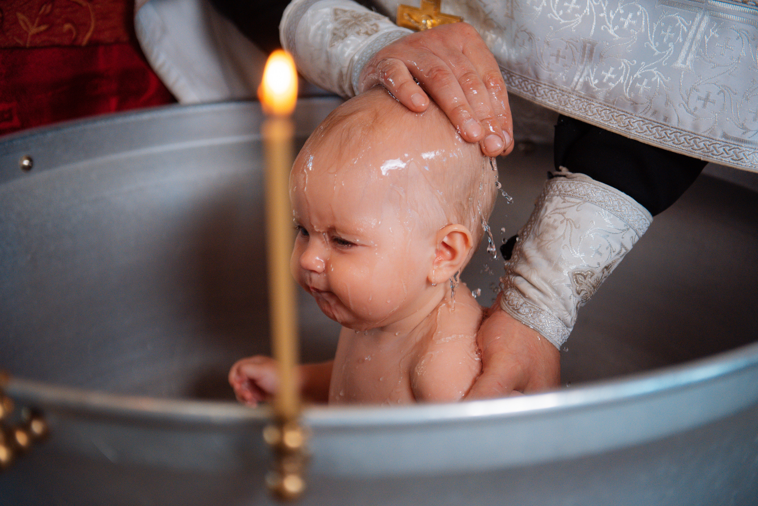 Таинство крещения. Фотограф Пенза Михаил Реховский