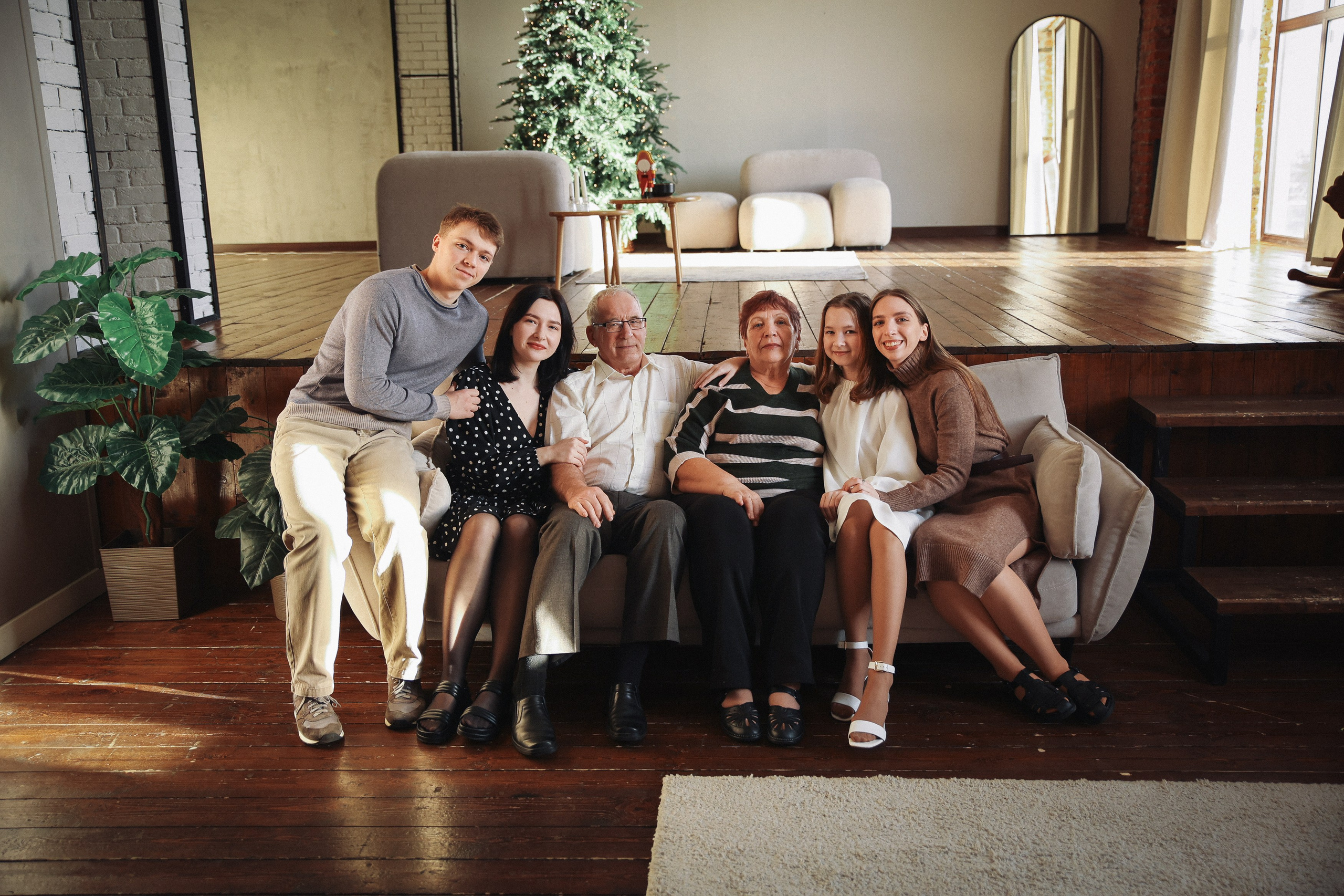 Семейная фотосессия Большая семья Фотосессия с родителями. Фотограф Владимир Москва