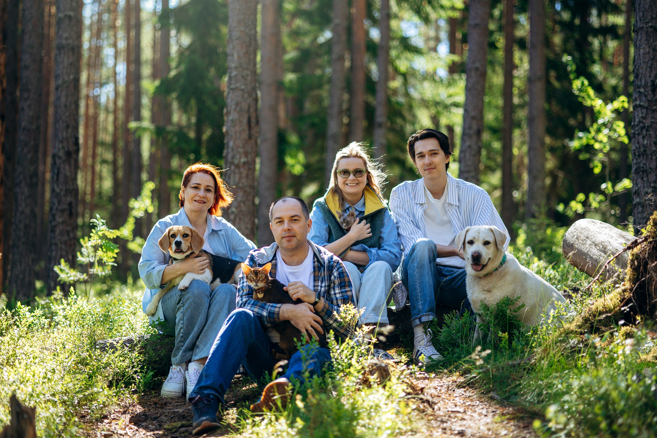 Котофеи и их семья. Фотограф — Анималист | Санкт-Петербург