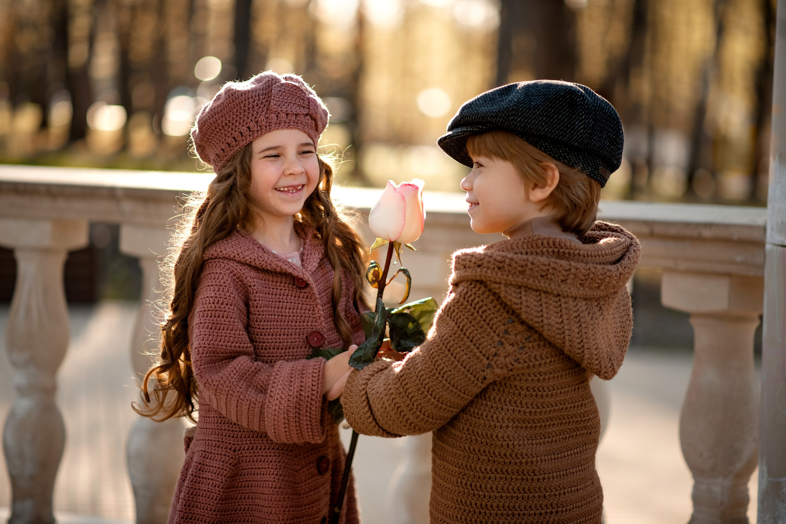 Лев и Диана. Детская фотосессия в парке. Семейный и детский фотограф в Туле Светлана Воронкова