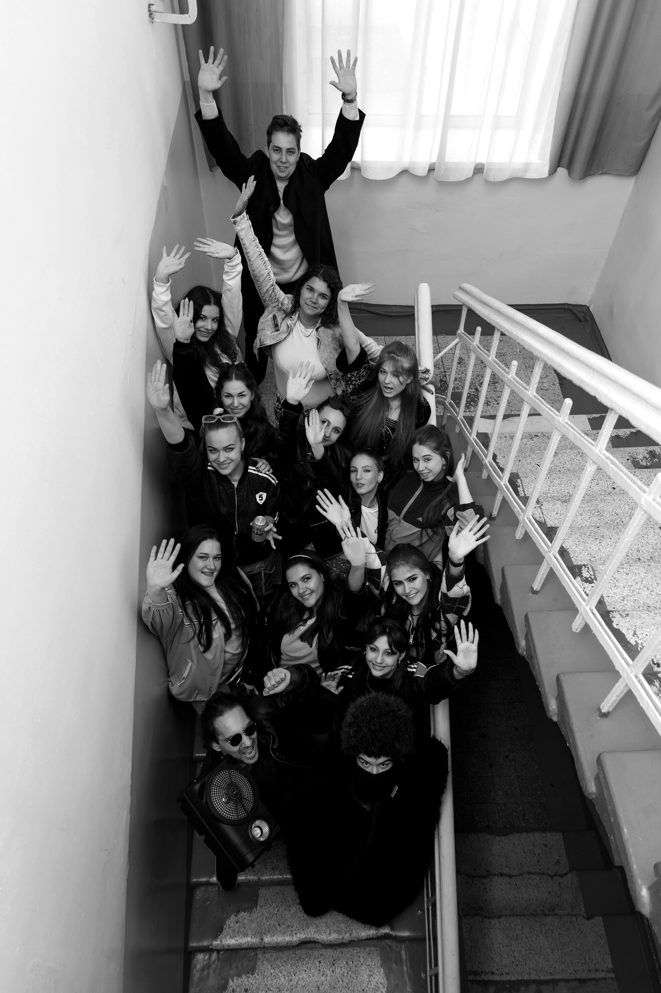 11 класс день не послушания в школе. Фотограф Любовь Корниенко, Примоский край