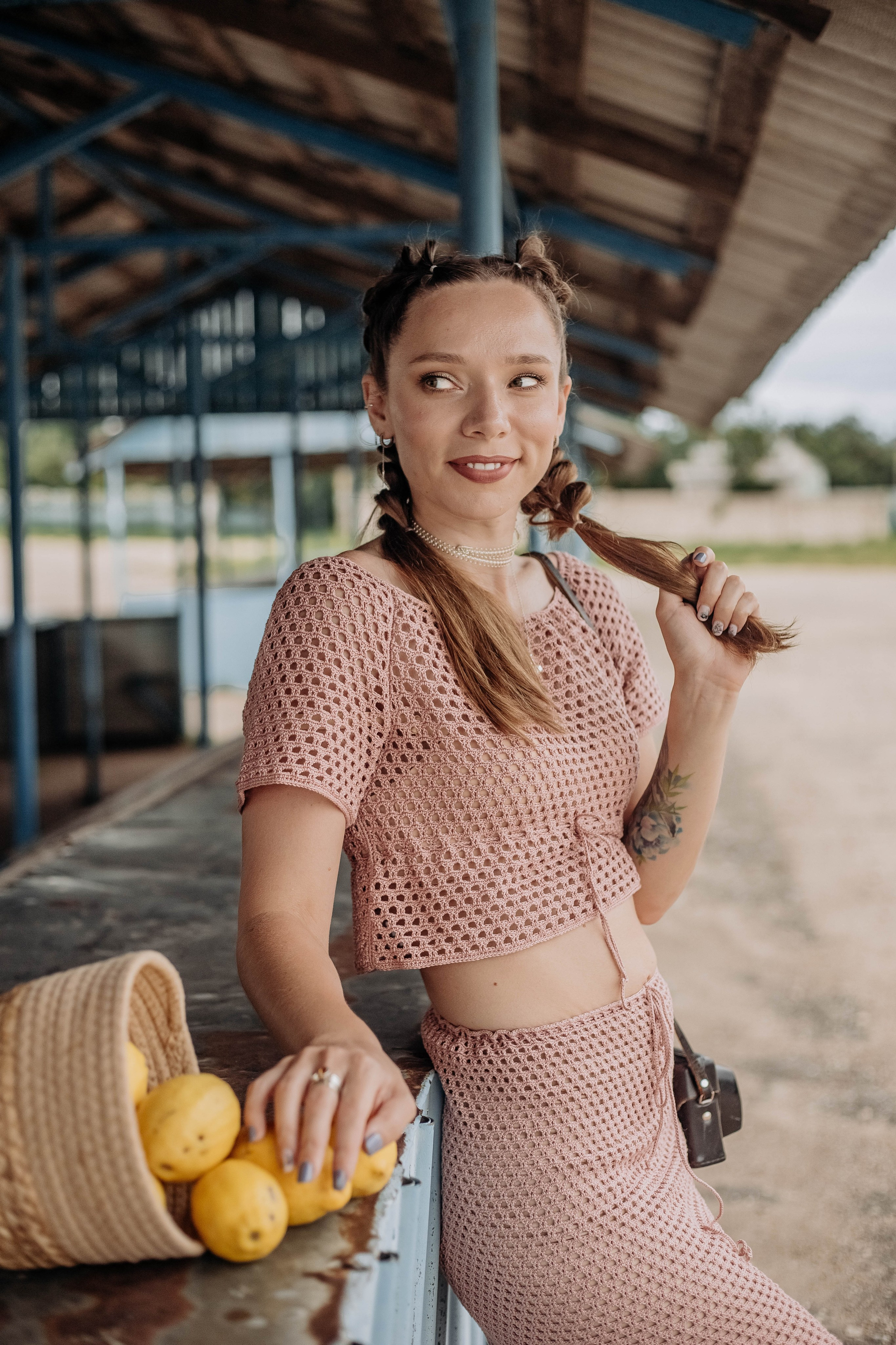 Аня с лимонами. Свадебный и Семейный фотограф Маргарита Павлова