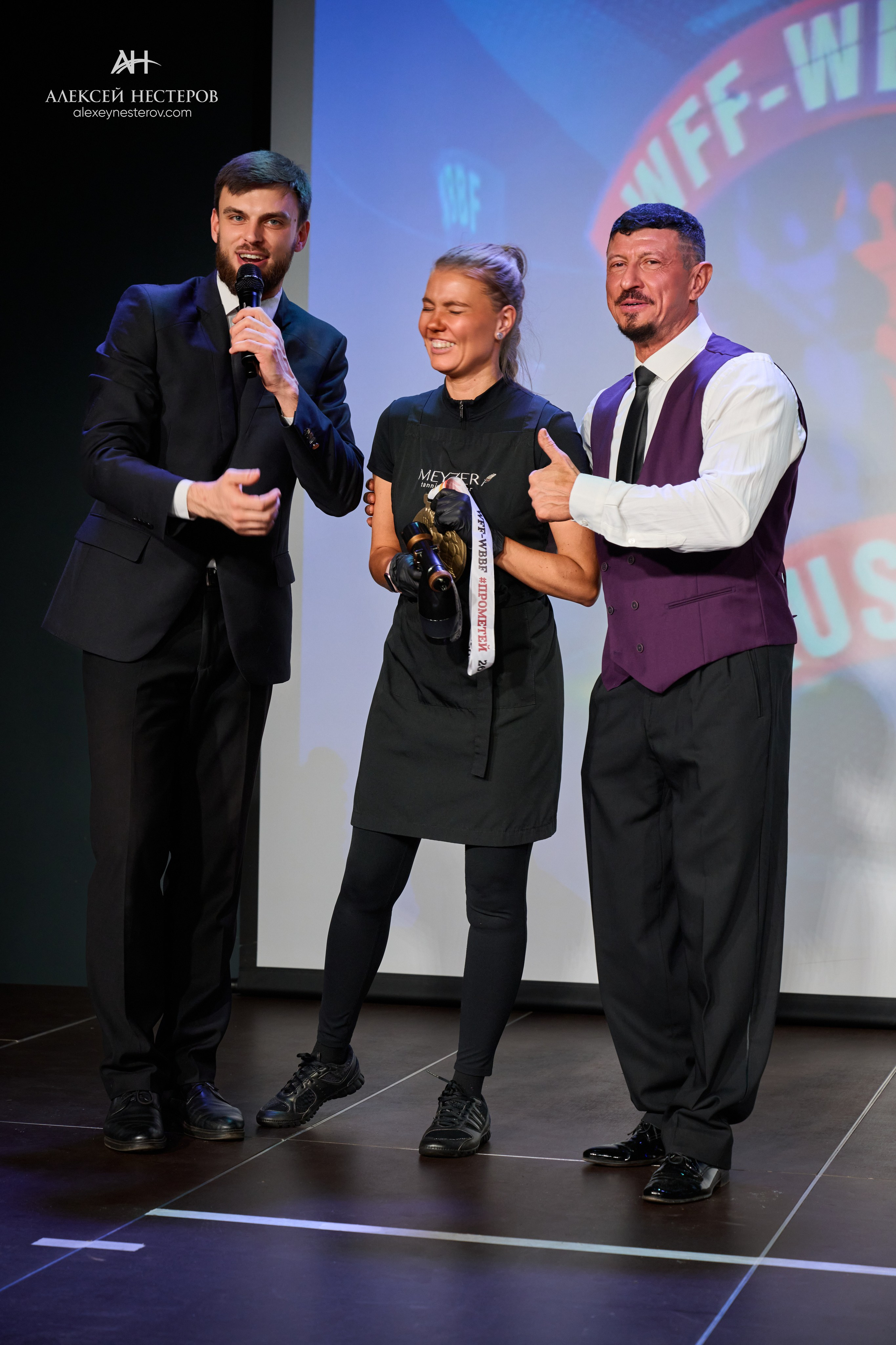 Фото с турнира «Прометей 2, WFF-WBBF Russia» 26 октября 2025. Спортивный фитнес фотограф Алексей Нестеров