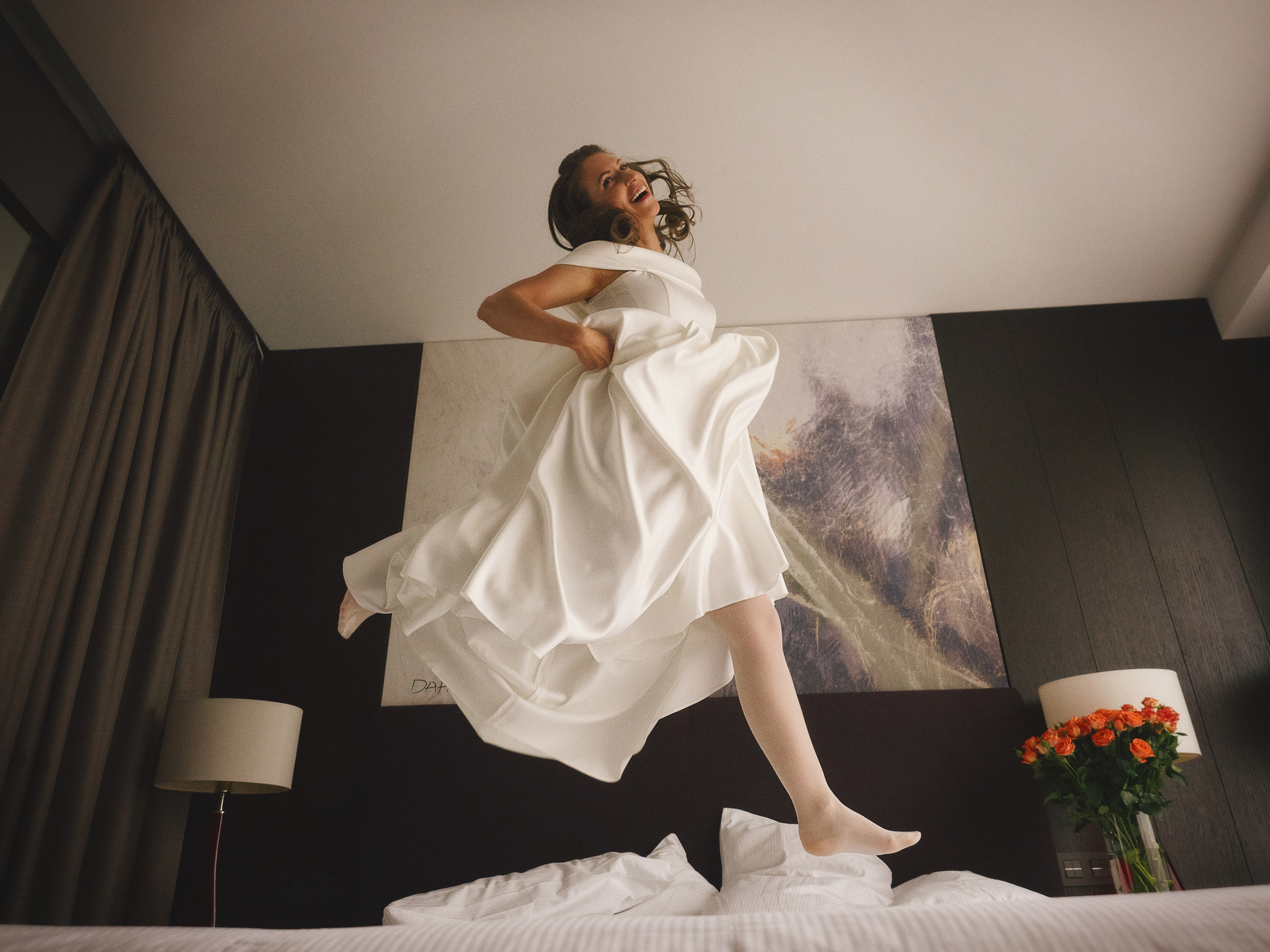 Утро невесты в отеле. Алёна Орлова Портретный фотограф Москва