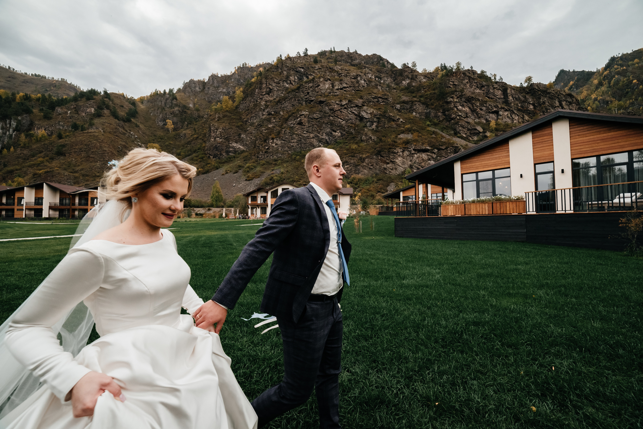 Иван и Юлия. Свадебная  съемка на Алтае