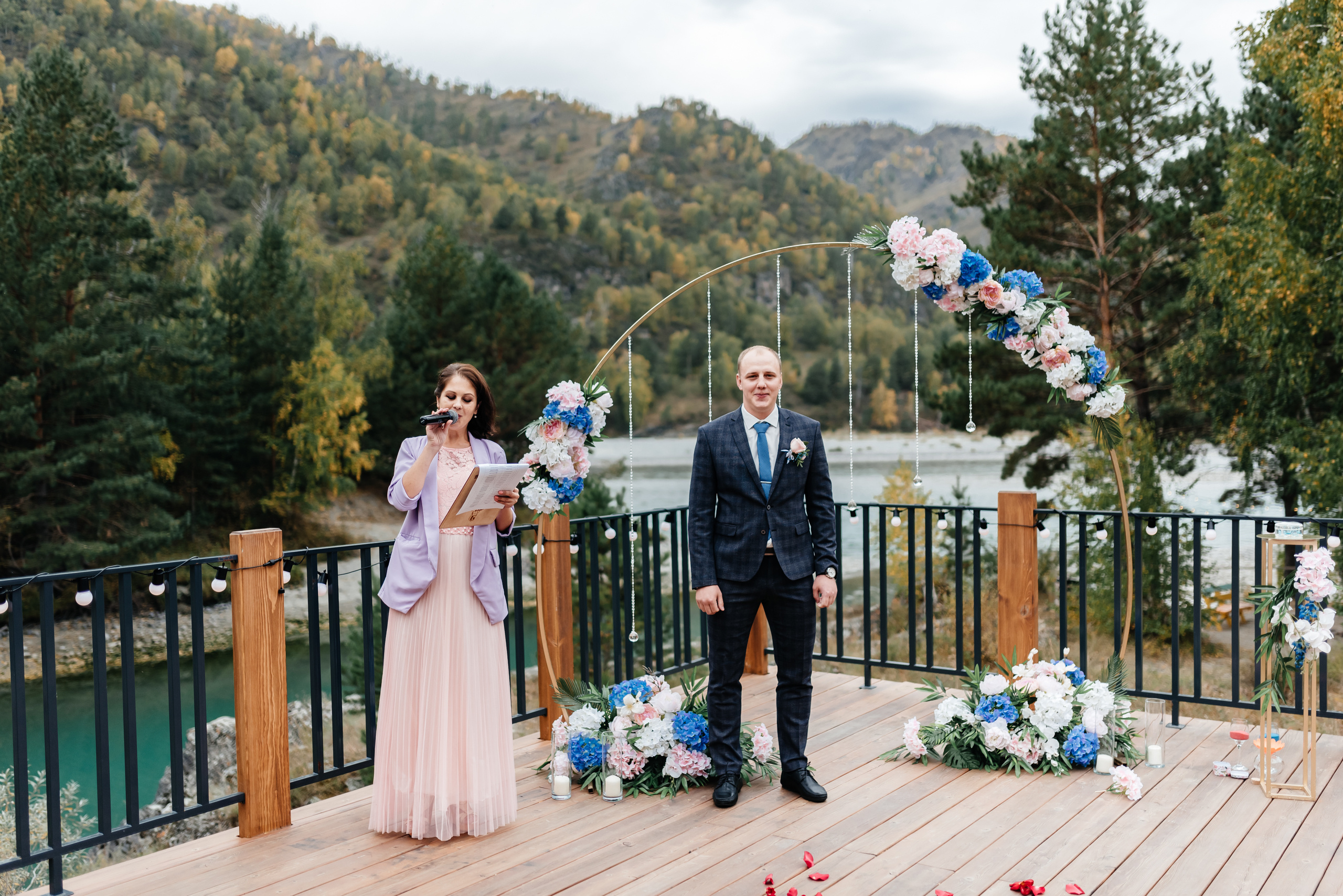 Иван и Юлия. Свадебная  съемка на Алтае