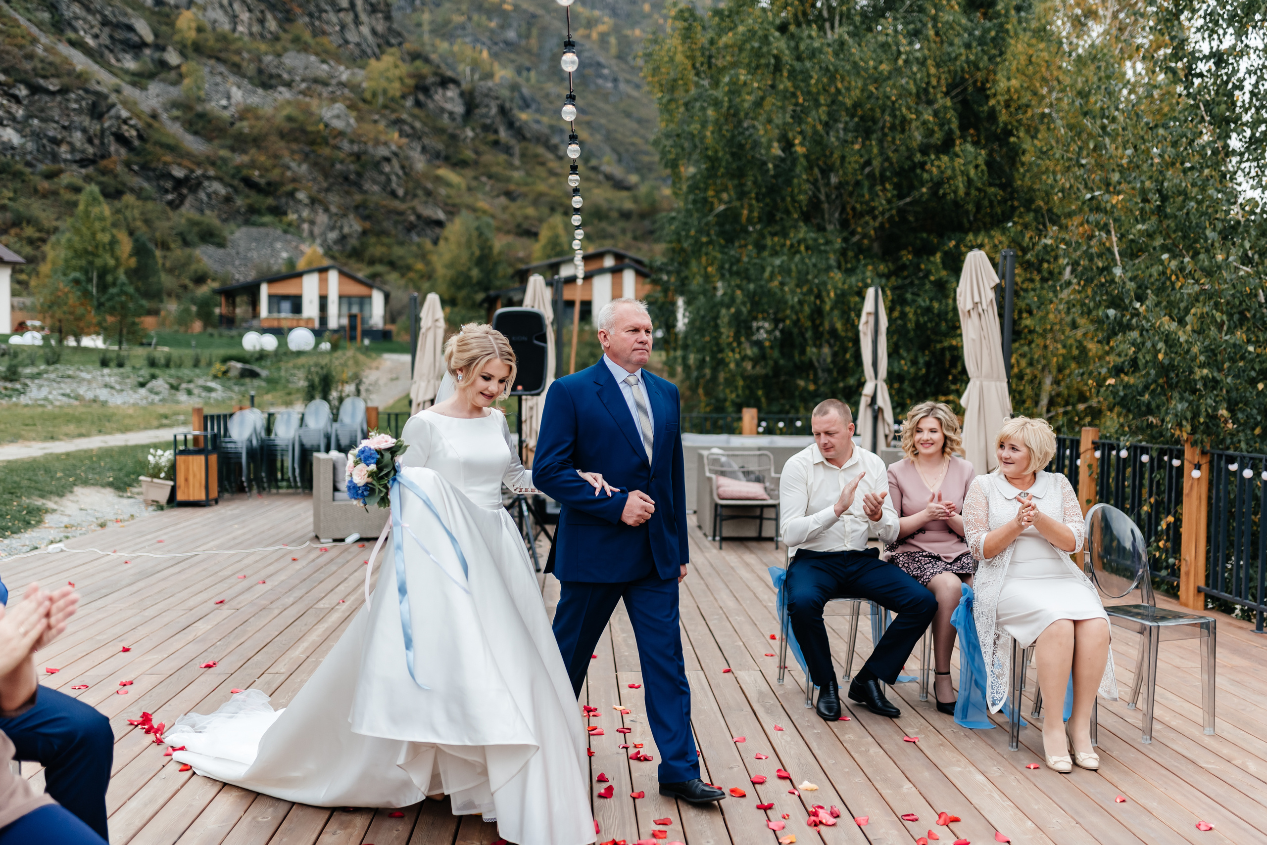 Иван и Юлия. Свадебная  съемка на Алтае