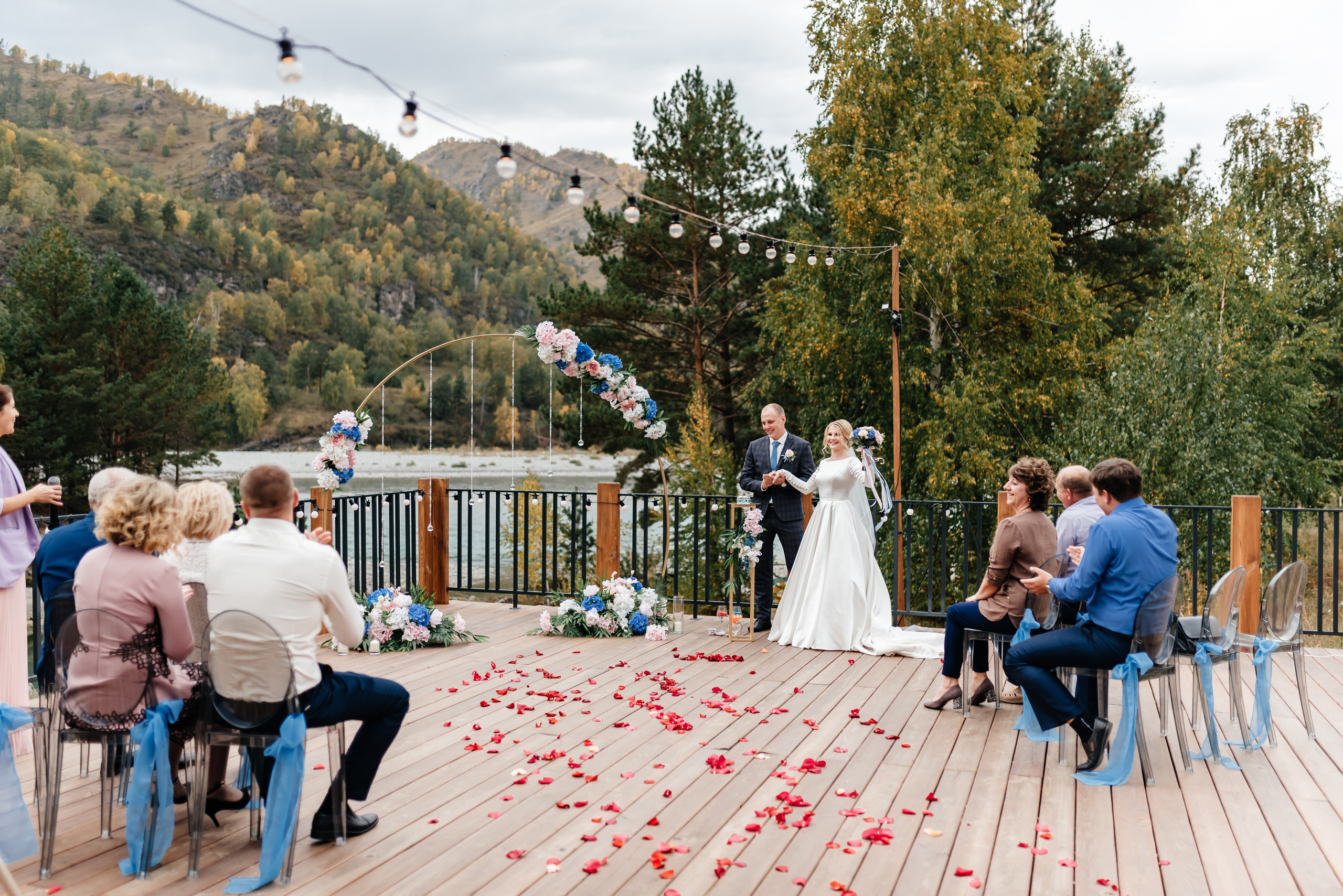 Иван и Юлия. Свадебная  съемка на Алтае