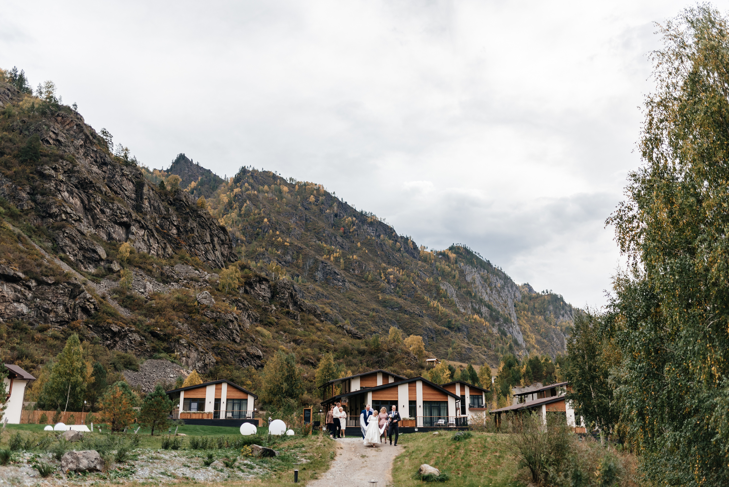 Иван и Юлия. Свадебная  съемка на Алтае