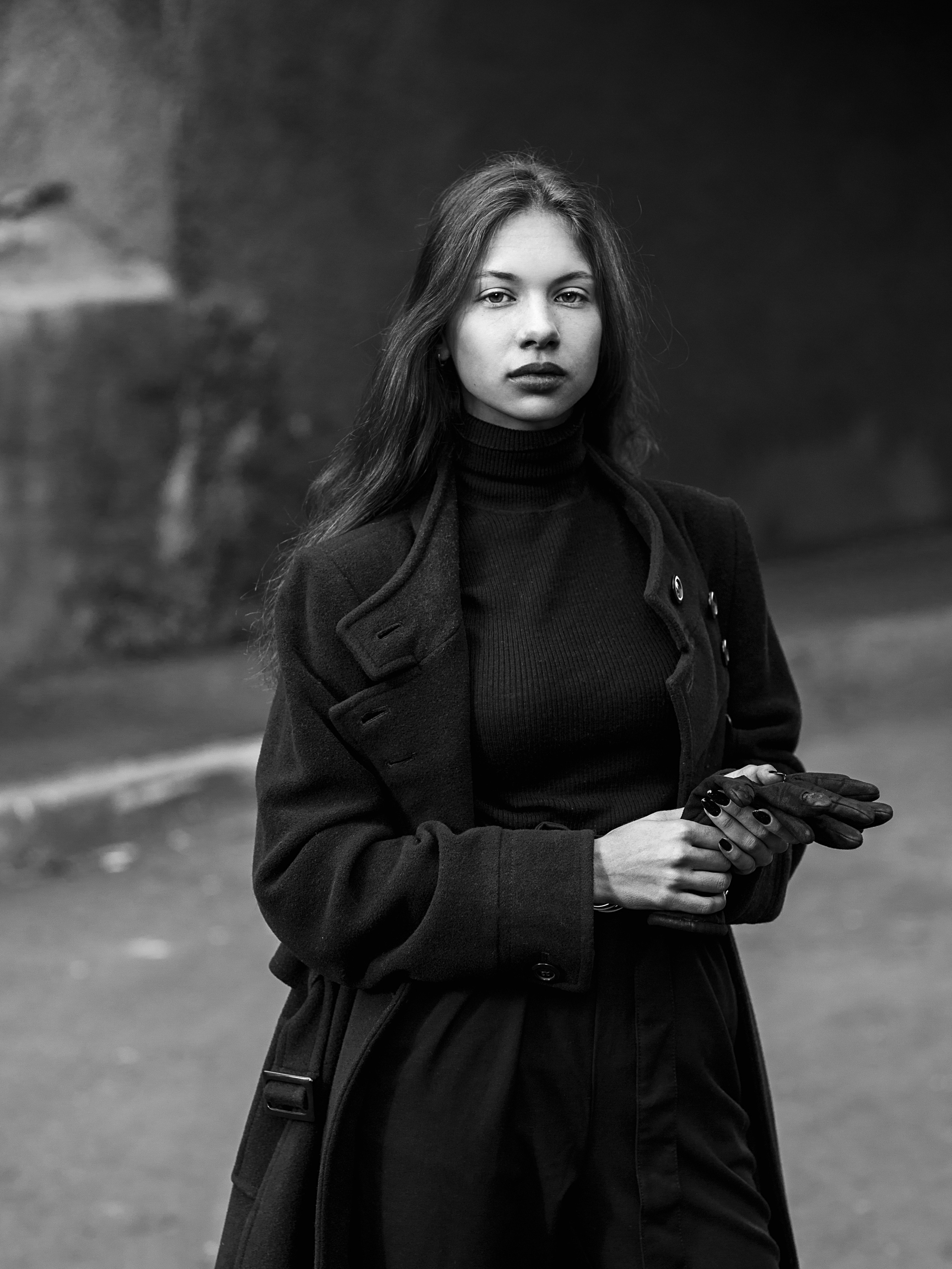 Уличный фотопортрет девушки. Портретный фотограф в Москве и Нижнем Новгороде - Андрей Репин