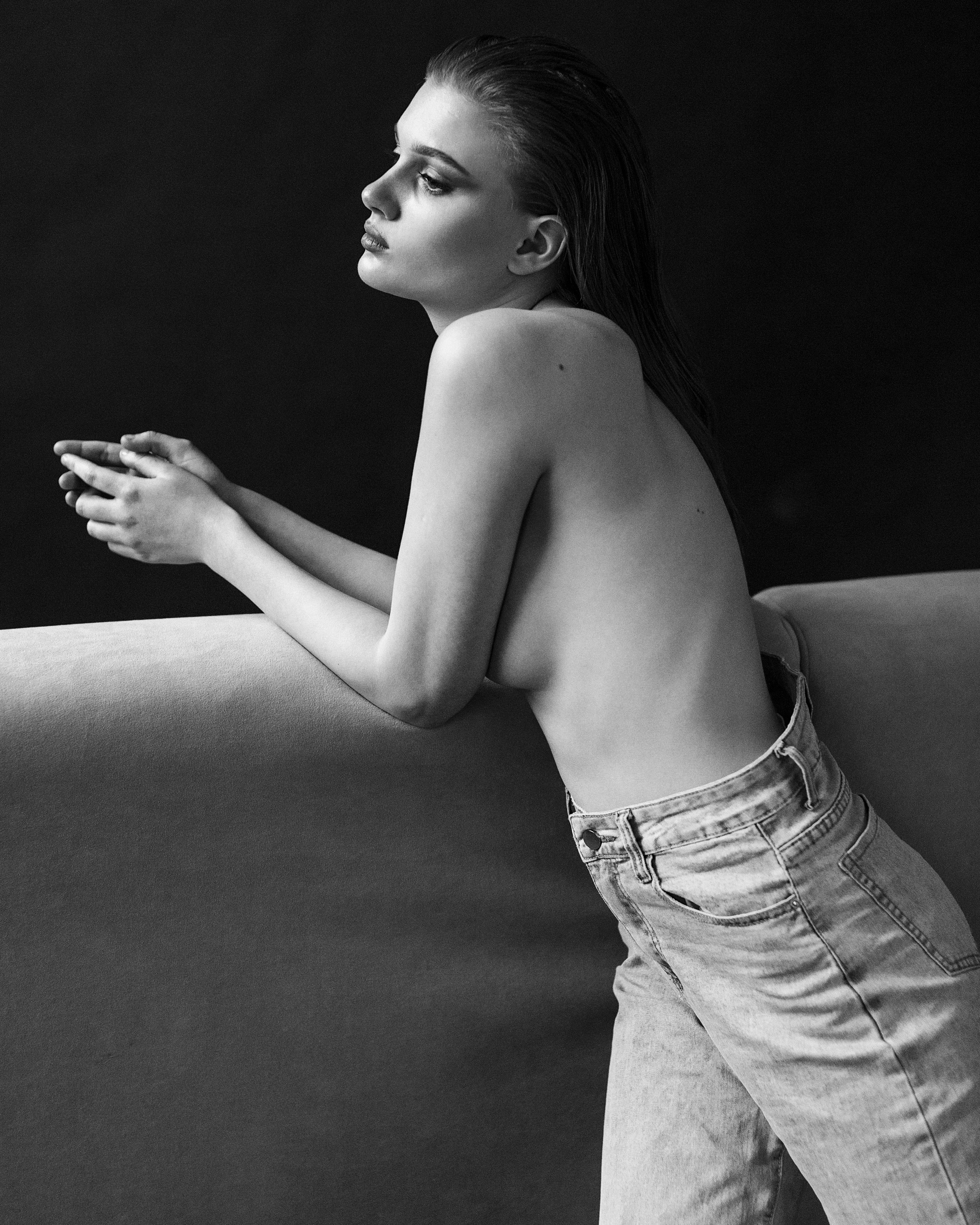 Портрет девушки в белье. Портретный фотограф в Москве и Нижнем Новгороде - Андрей Репин