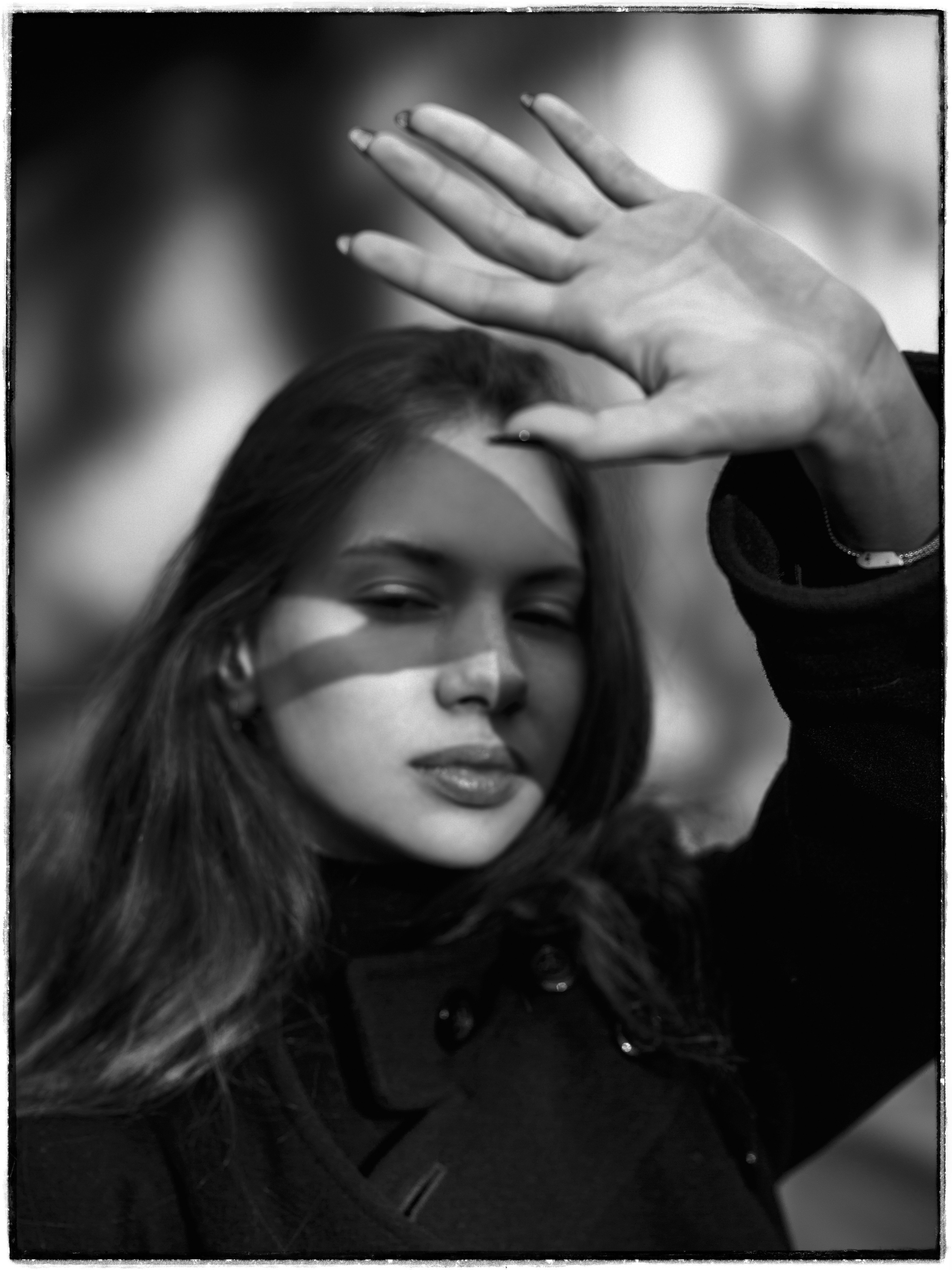 Уличный фотопортрет девушки. Портретный фотограф в Москве и Нижнем Новгороде - Андрей Репин