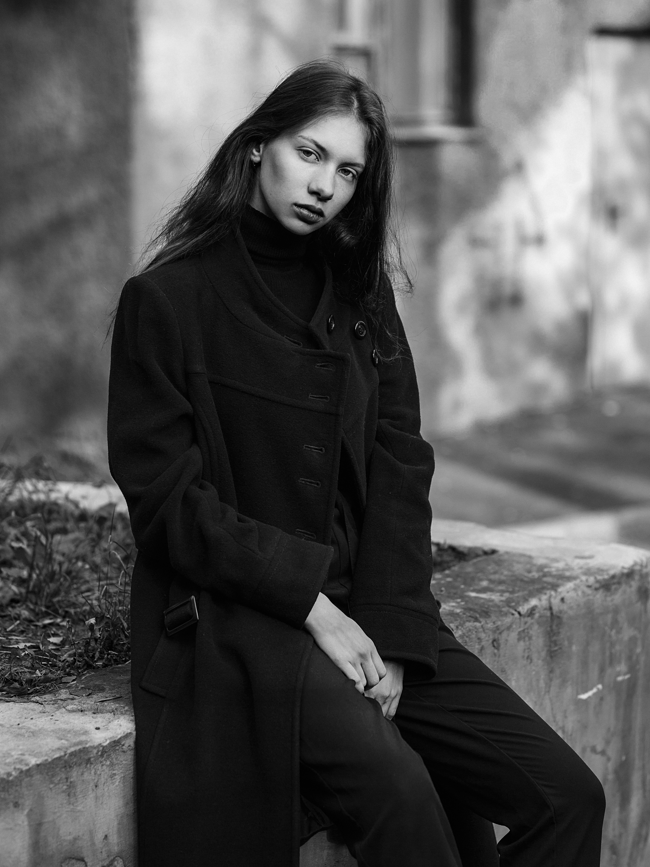 Уличный фотопортрет девушки. Портретный фотограф в Москве и Нижнем Новгороде - Андрей Репин