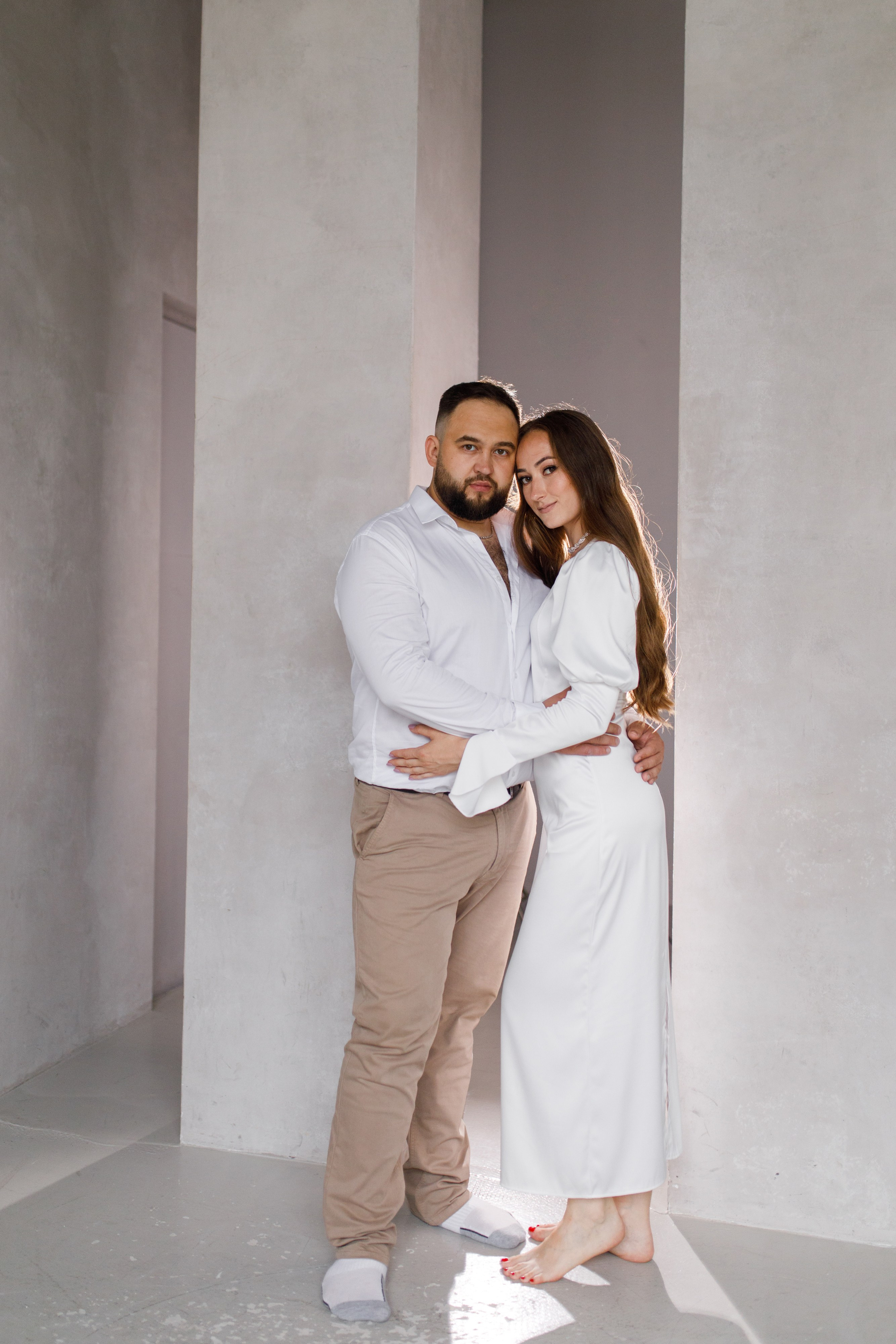 Семейная фотосессия в студии 2 года Валерии. Фотограф в Уфе Ирина Идрисова