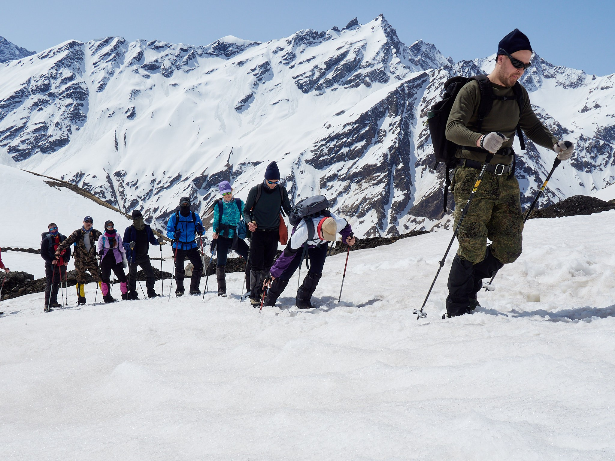 17.04 прогулка до обсерватории. Горный, высотный Фотограф на Эльбрусе Георгий