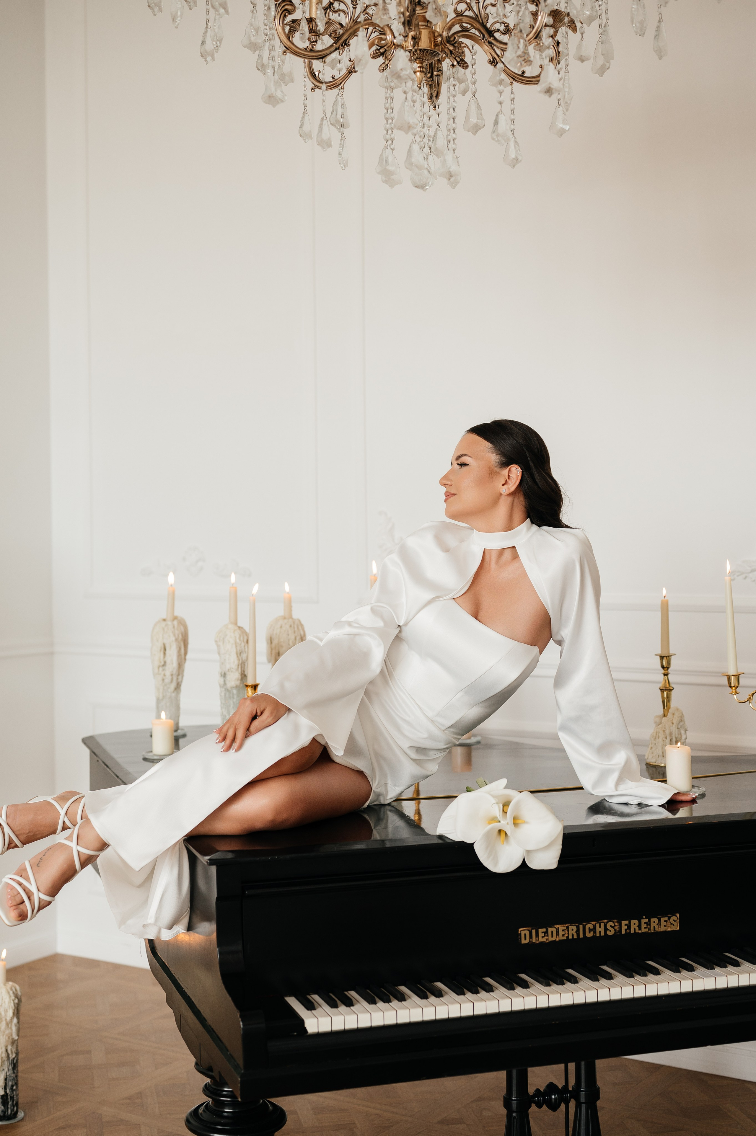 Свадебная фотосессия в студии. Свадебный и семейный фотограф в Краснодаре Алина Мельник