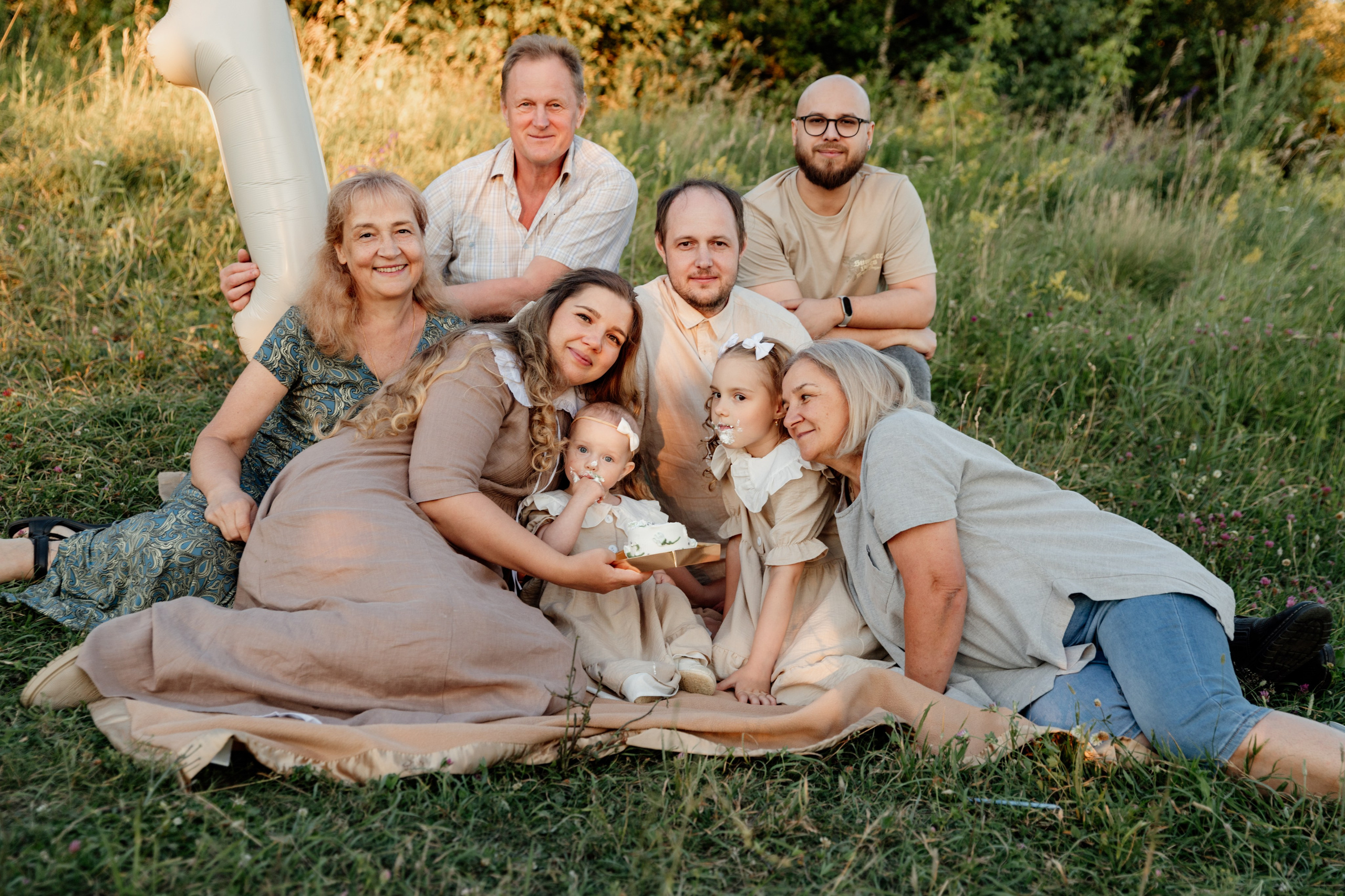 Летний вечер с семьей. Семейный фотограф документалист в Пензе Лопатинская Татья