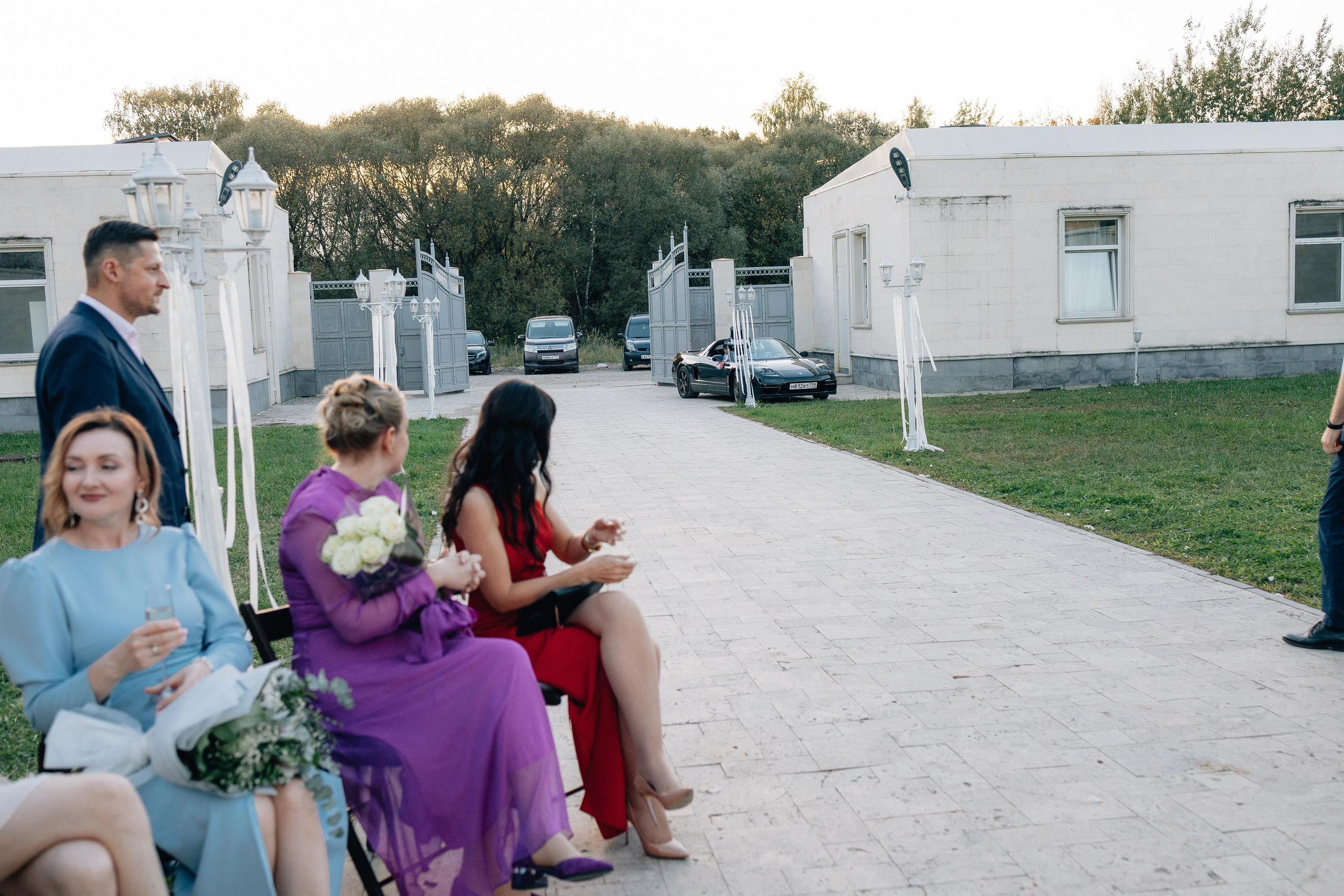 На кабриолетах. Свадебный фотограф в Москве Арчылан Николаев