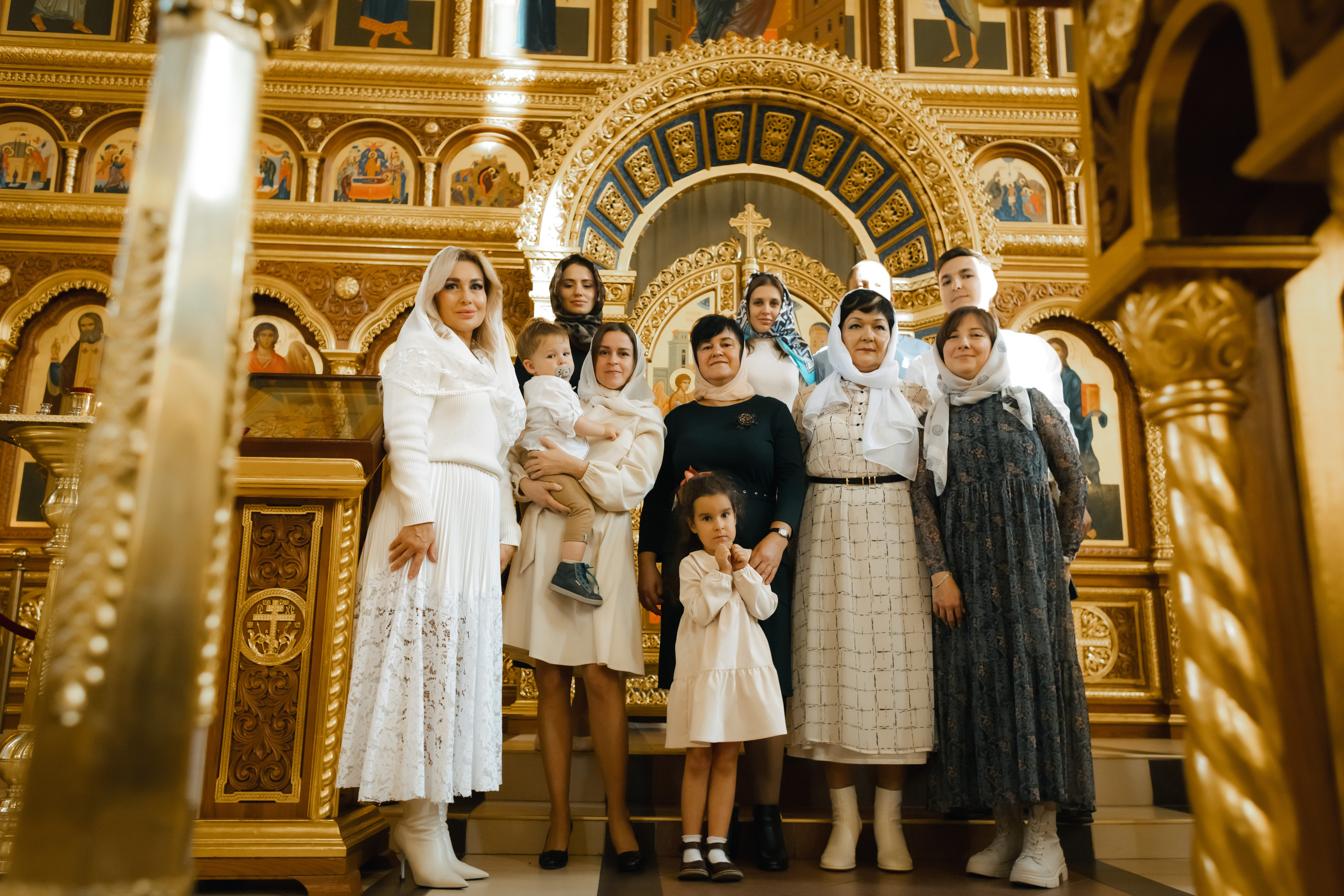 Крещение Мирона и Алисы. Фотограф Куянова Алина, семейные и свадебные фотосессии в Калининграде