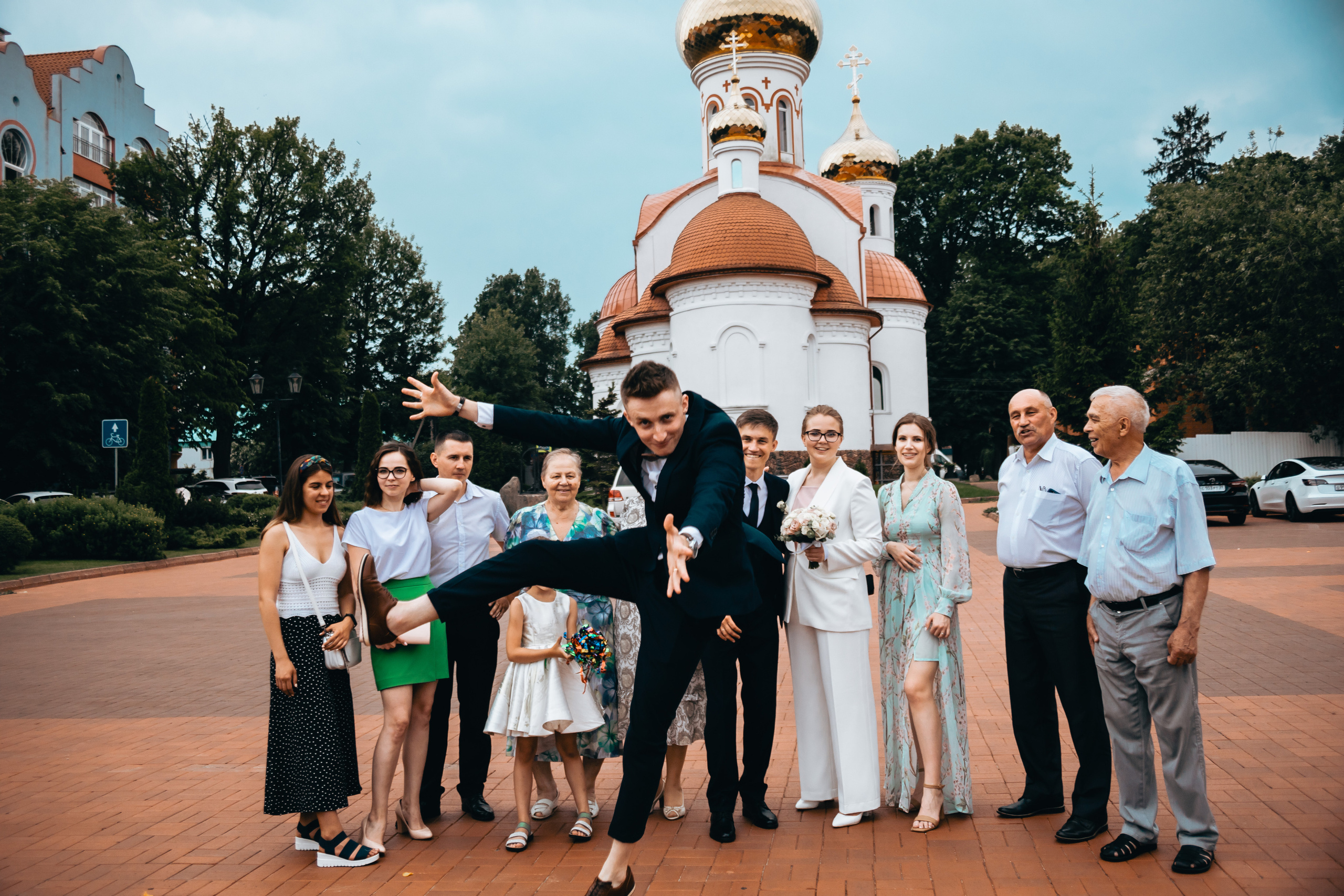 День свадьбы Александра и Ольги. Фотограф Куянова Алина, семейные и свадебные фотосессии в Калининграде