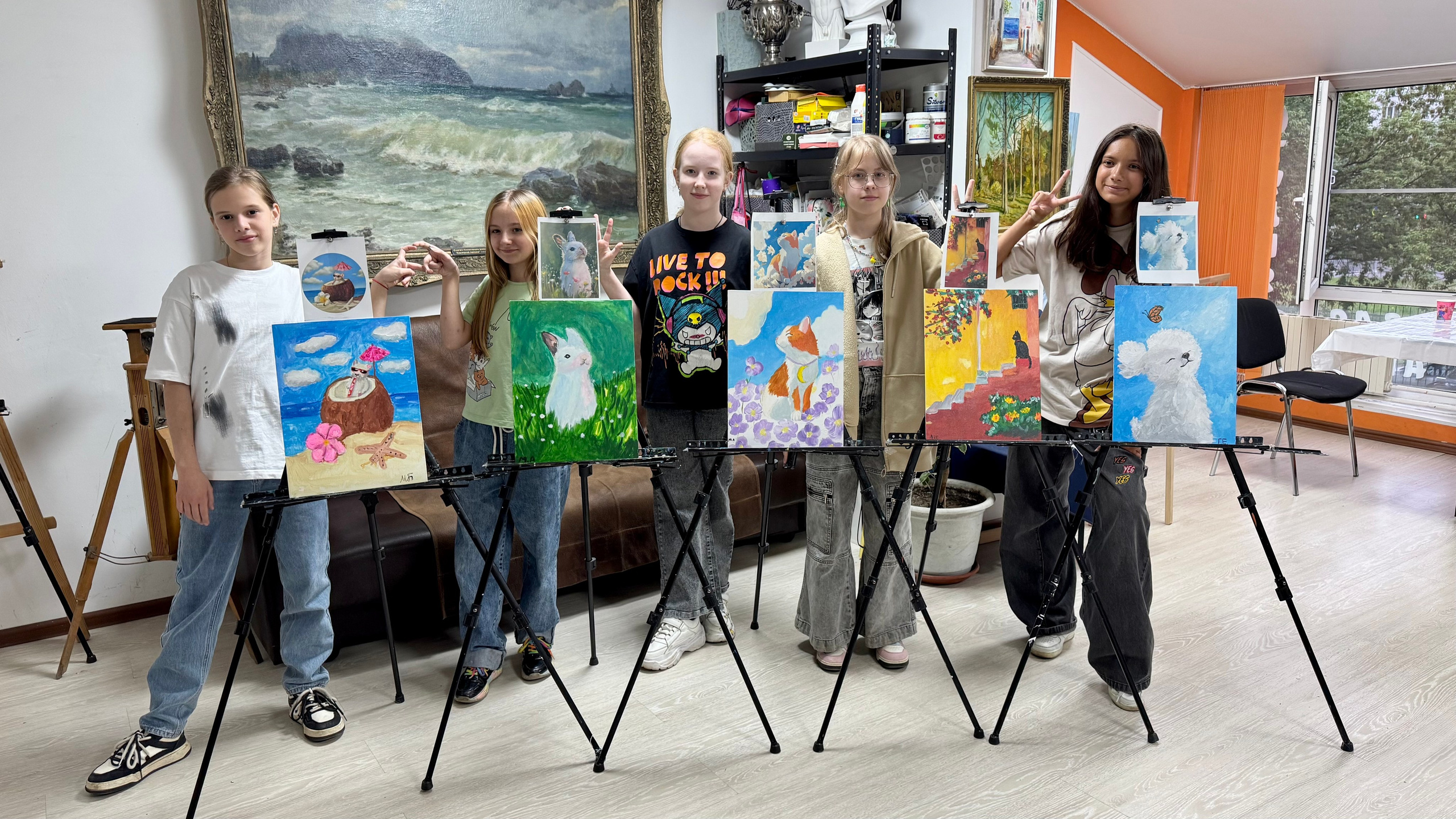 Арт-вечеринки. Арт-вечеринки и мастер-классы в Москве для взрослых и детей