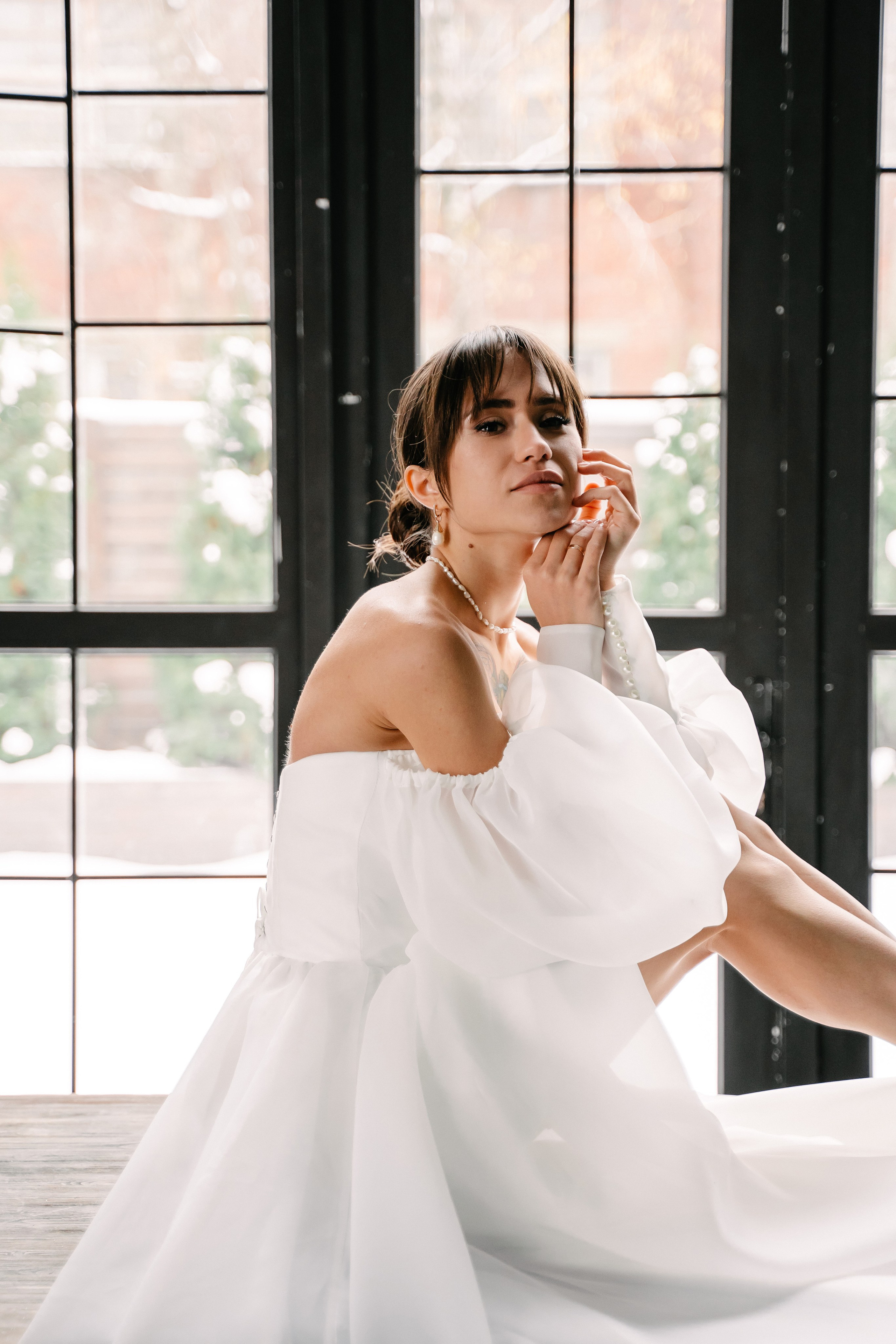 Свадебная фотосессия молодоженов в студии. Свадебный и семейный фотограф из Воронежа|Москвы Бубнова Екатерина