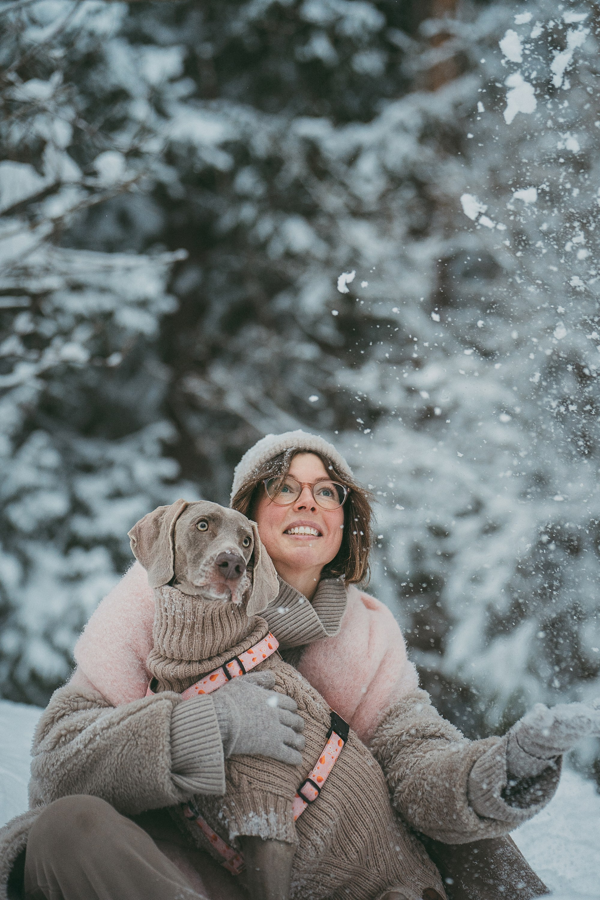 Лена и Фанни. Фотограф анималист в Москве и Санкт-Петербурге Свиридова Анна