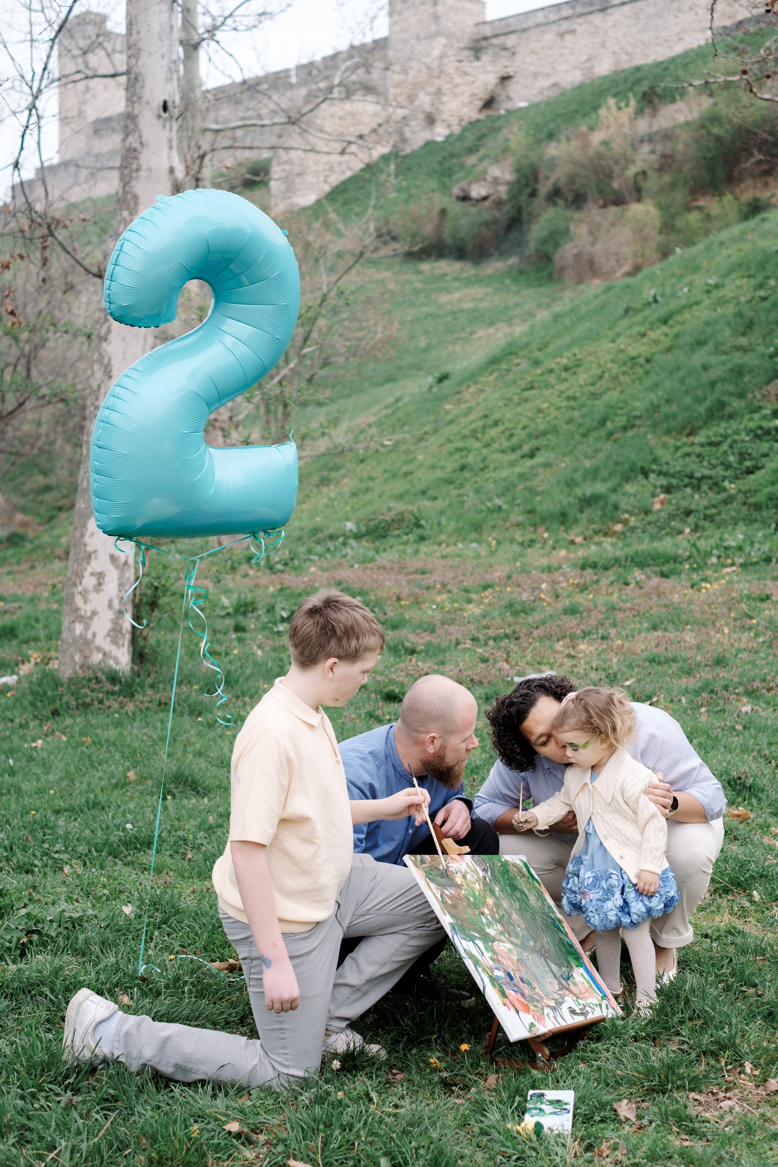 Пикник у Калемегдана. Фотограф в Белграде