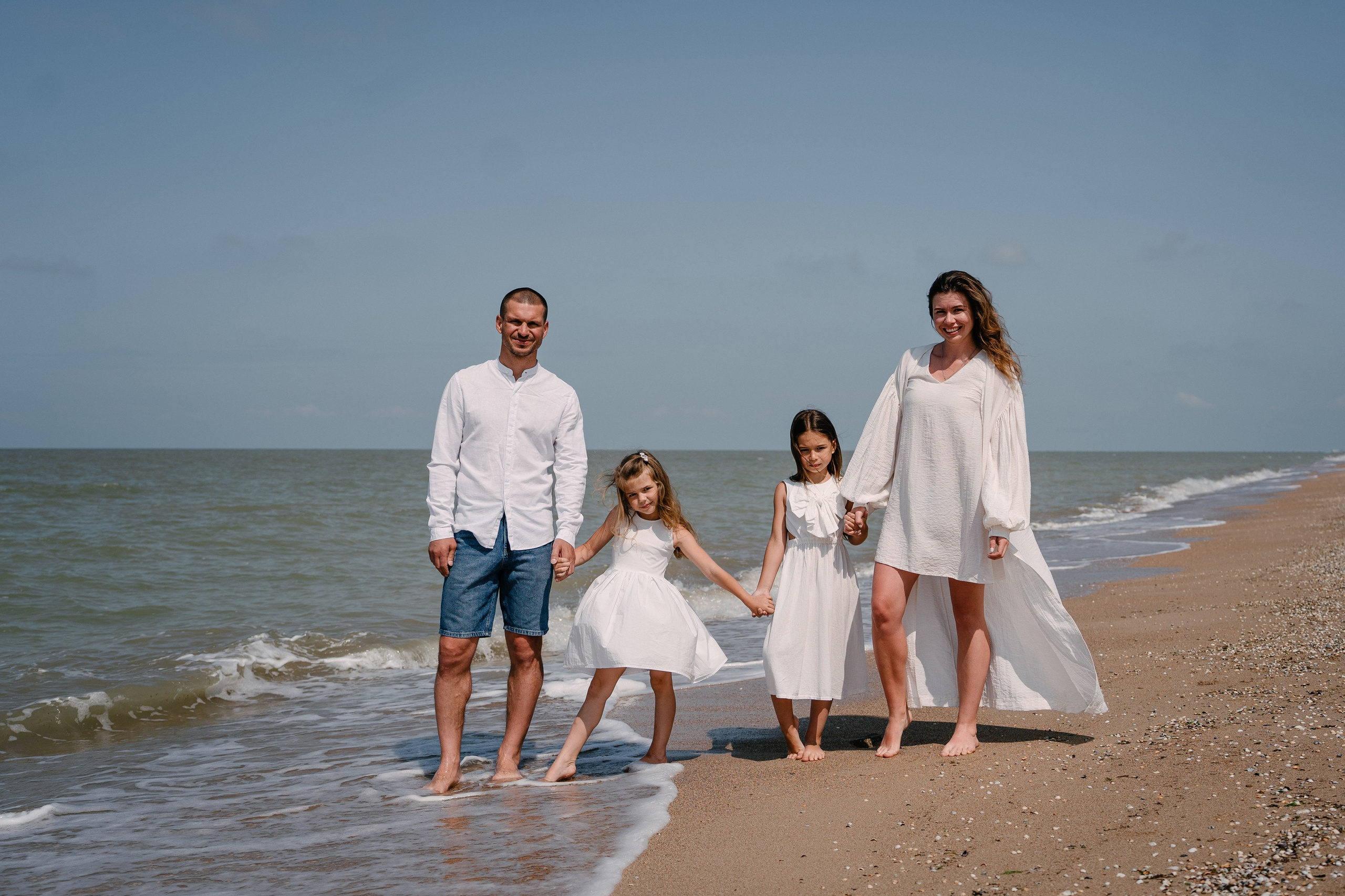 Артем, Мила, Маша и Даша. Свадебный и семейный фотограф в Воронеже Анастасия Бойко