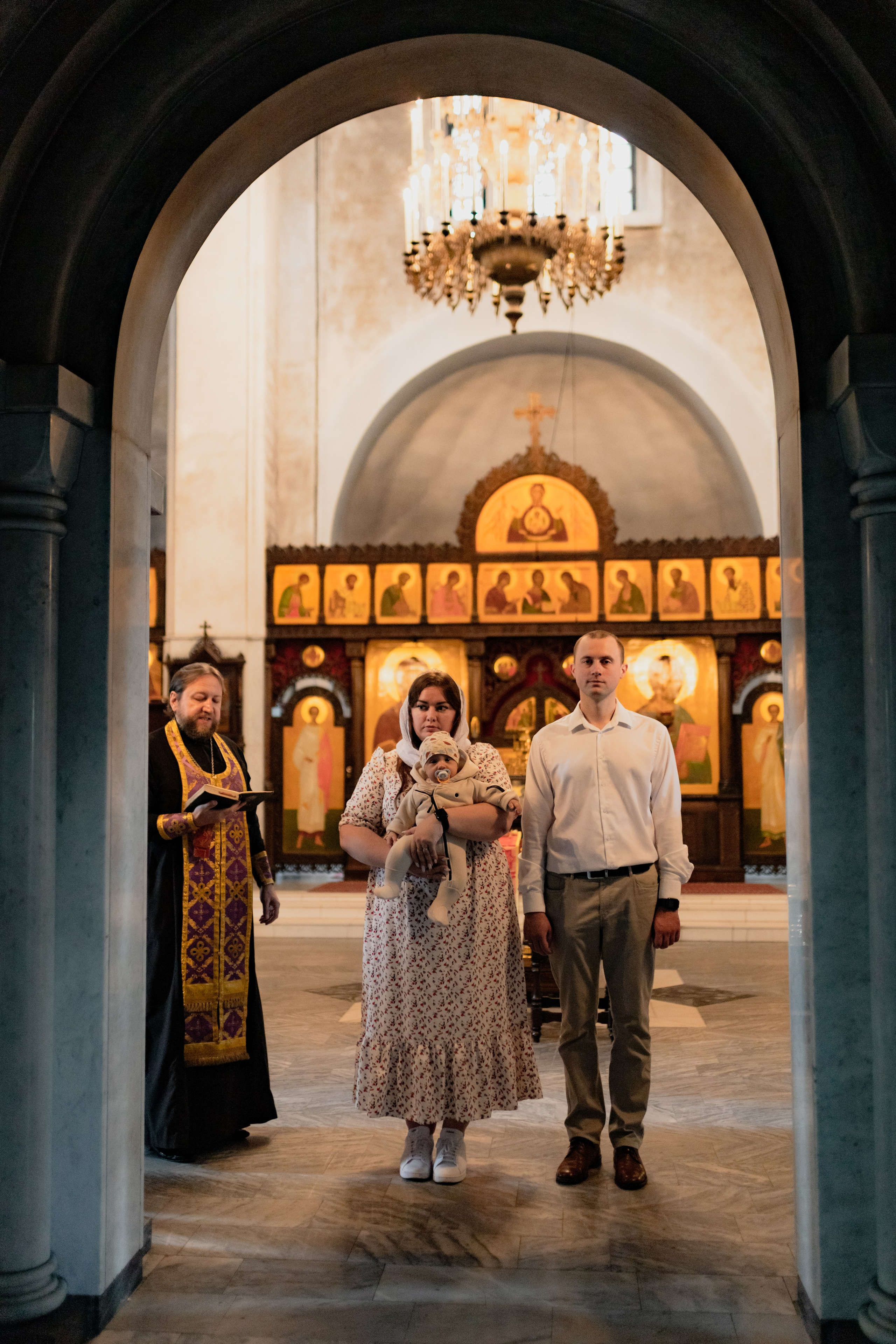 Крещение. Семейный и парный фотограф Мария Куцко
