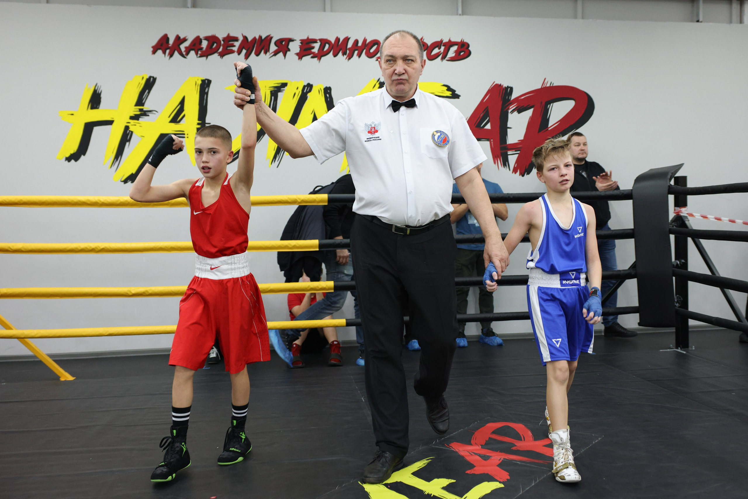 Открытый ринг «кубок ООО «ТЭК НеваСпецТяж». Фотограф Александр Заломаев