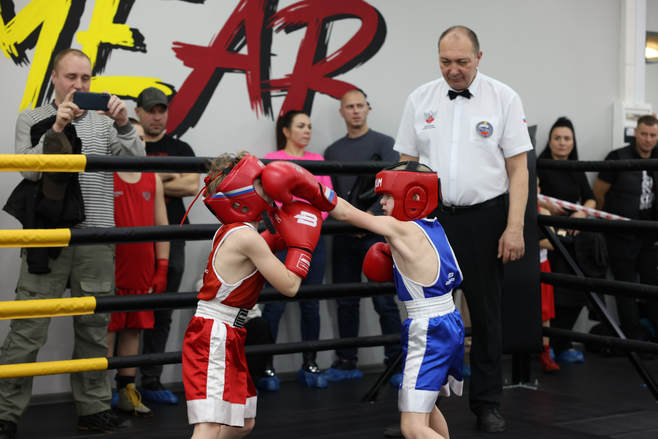 Открытый ринг «кубок ООО «ТЭК НеваСпецТяж». Фотограф Александр Заломаев