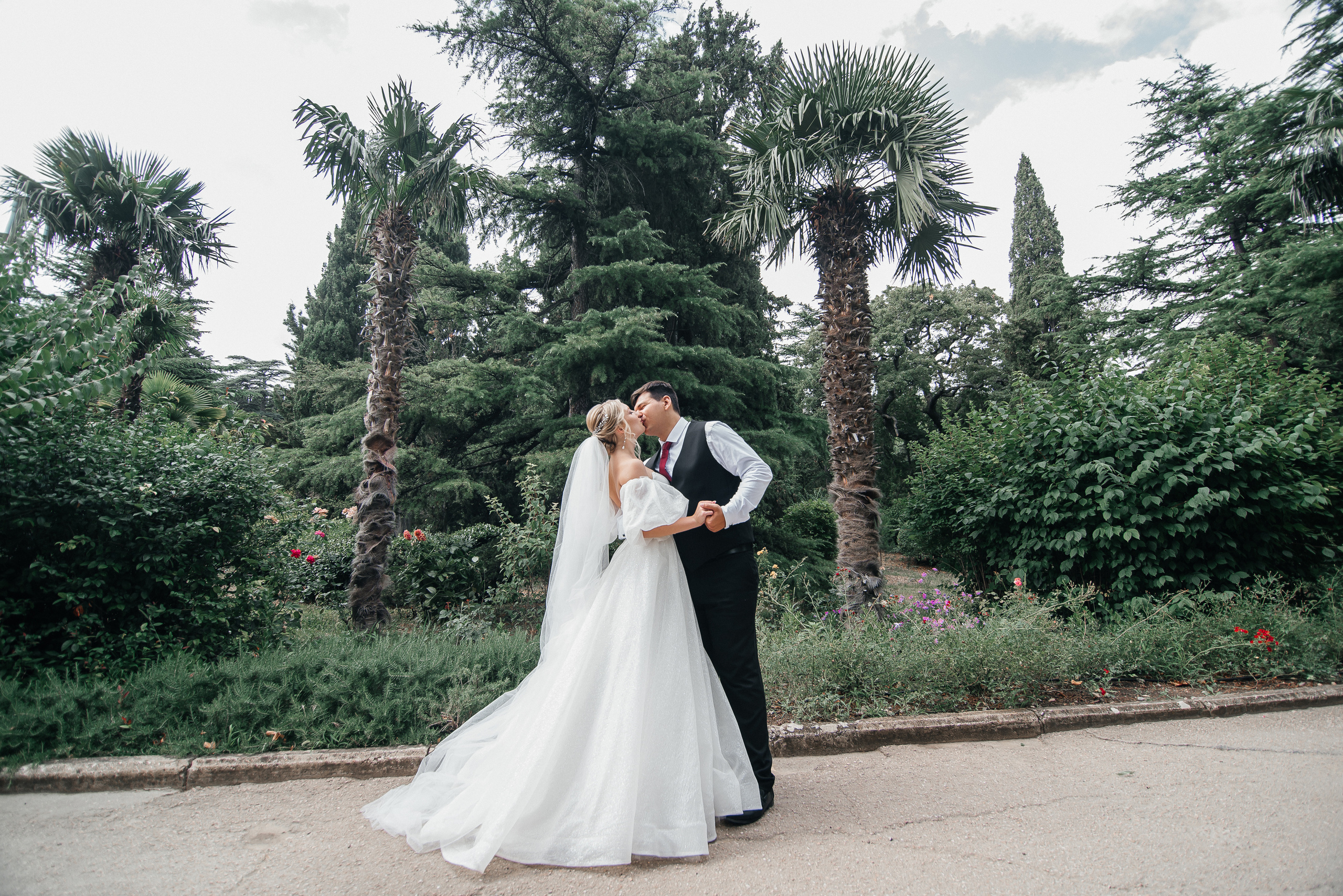 Свадебная фотосессия в Форосском парке