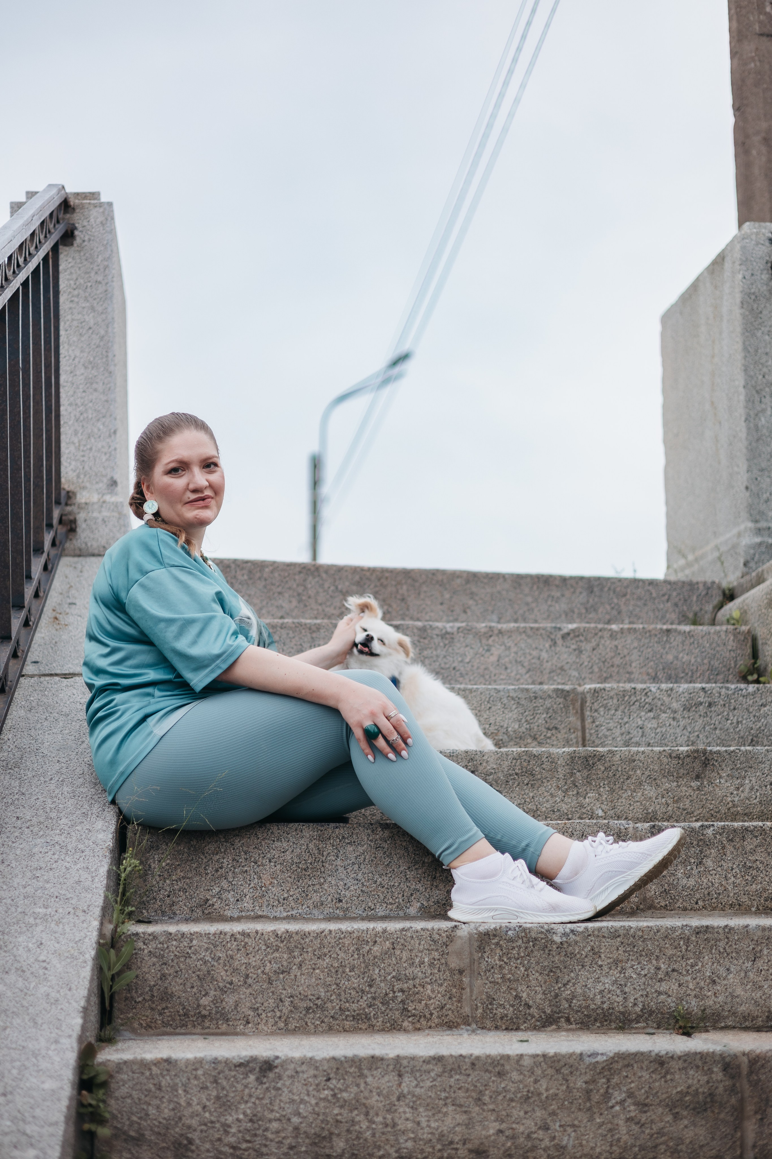 Александра и Айс. Фотограф животных Евгения Верцинская