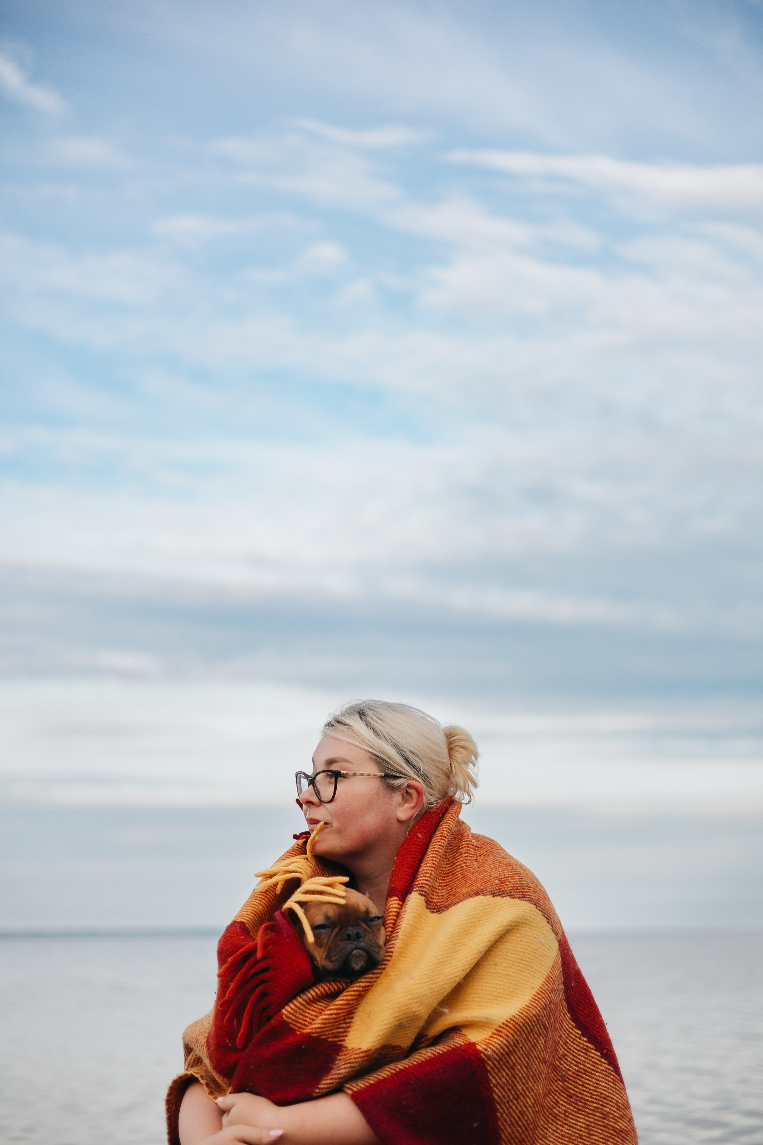 Дарья и Бонита. Фотограф животных Евгения Верцинская