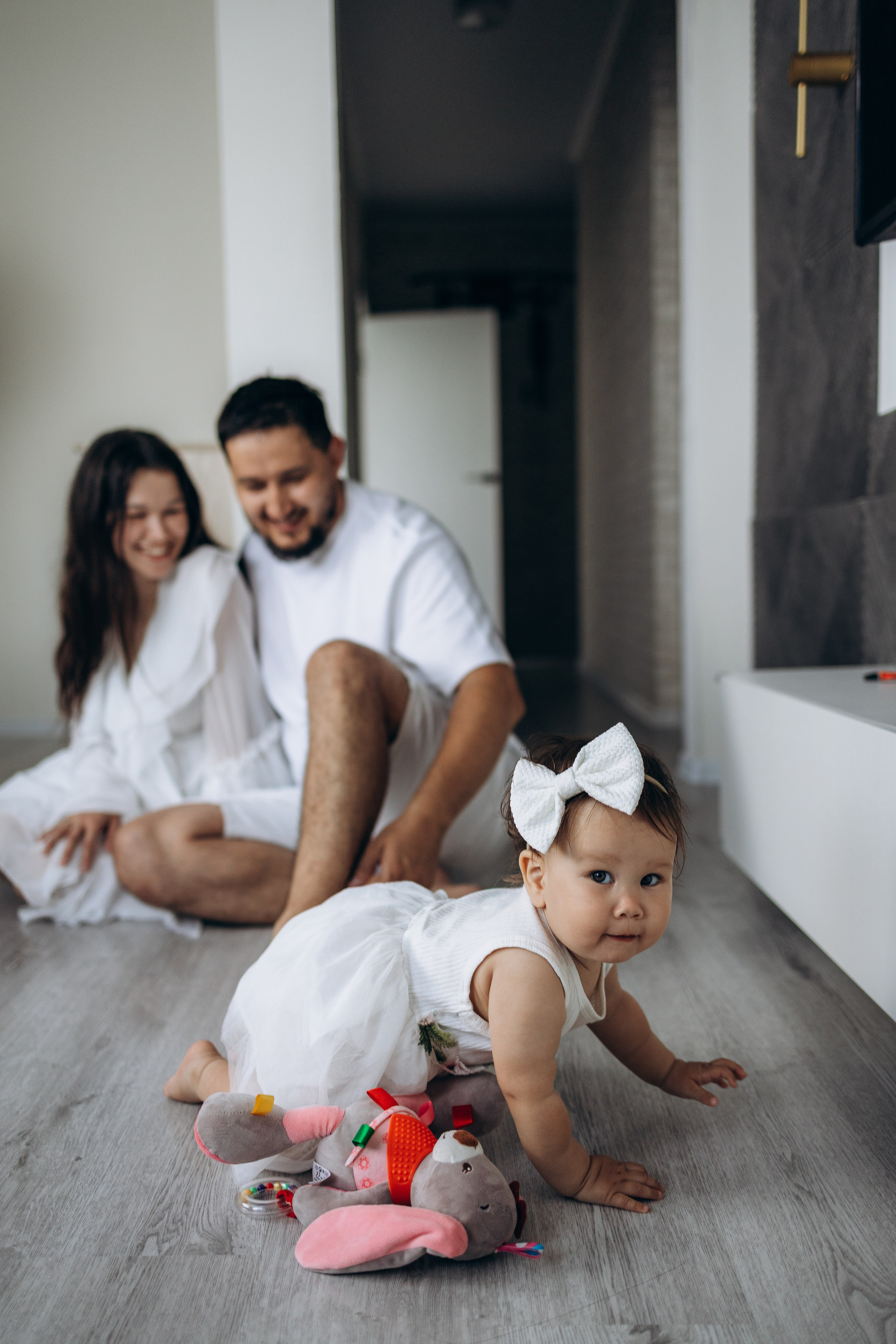 Айяне 1 годик. Семейный фотограф новорожденных УФА Гульнара Зиновьева