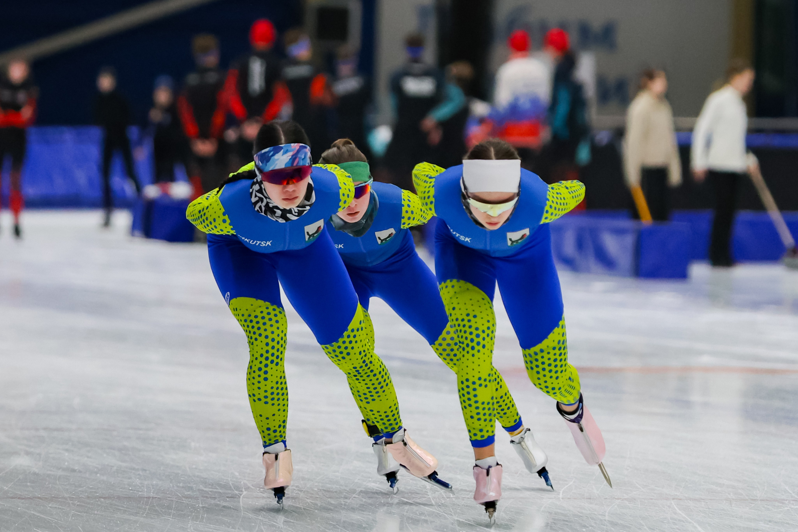 Тренировки. Конькобежный спорт. Иркутск, 2026. Спортивная съемка Мария Царфати