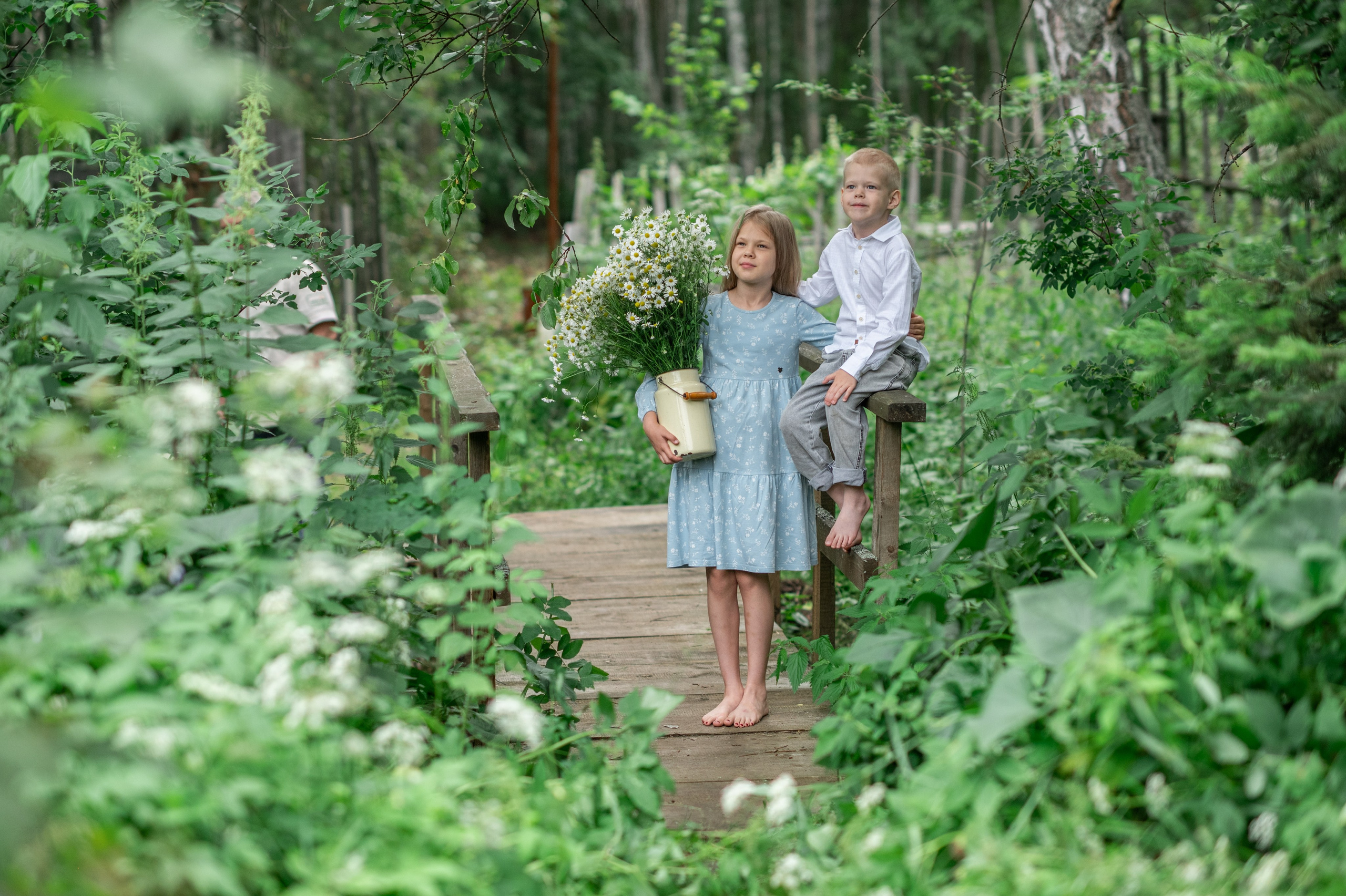 В САДУ. Семейный фотограф Екатеринбург Лора Мур
