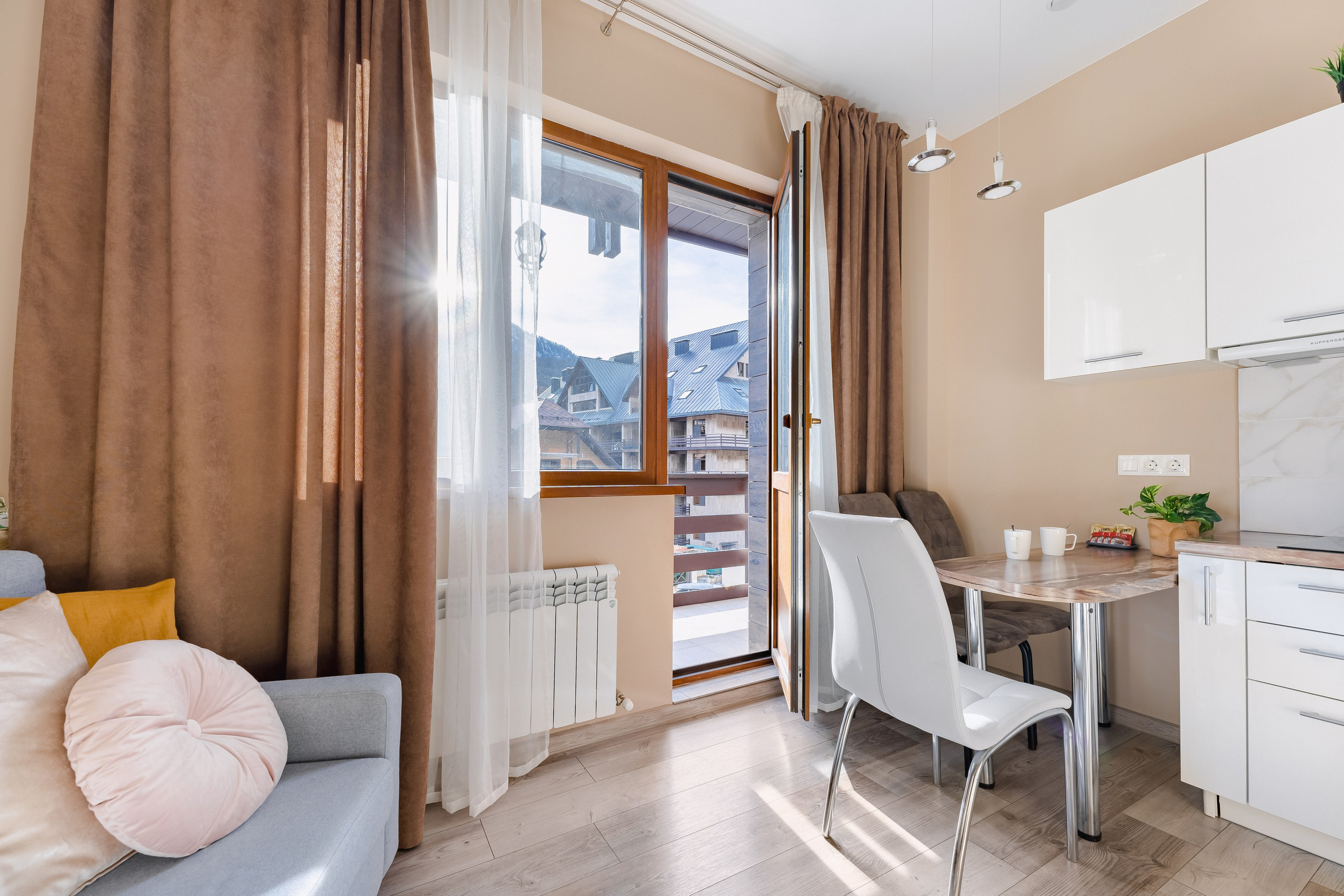 Апартаменты на Эстонской. Отельный интерьерный фотограф Сочи