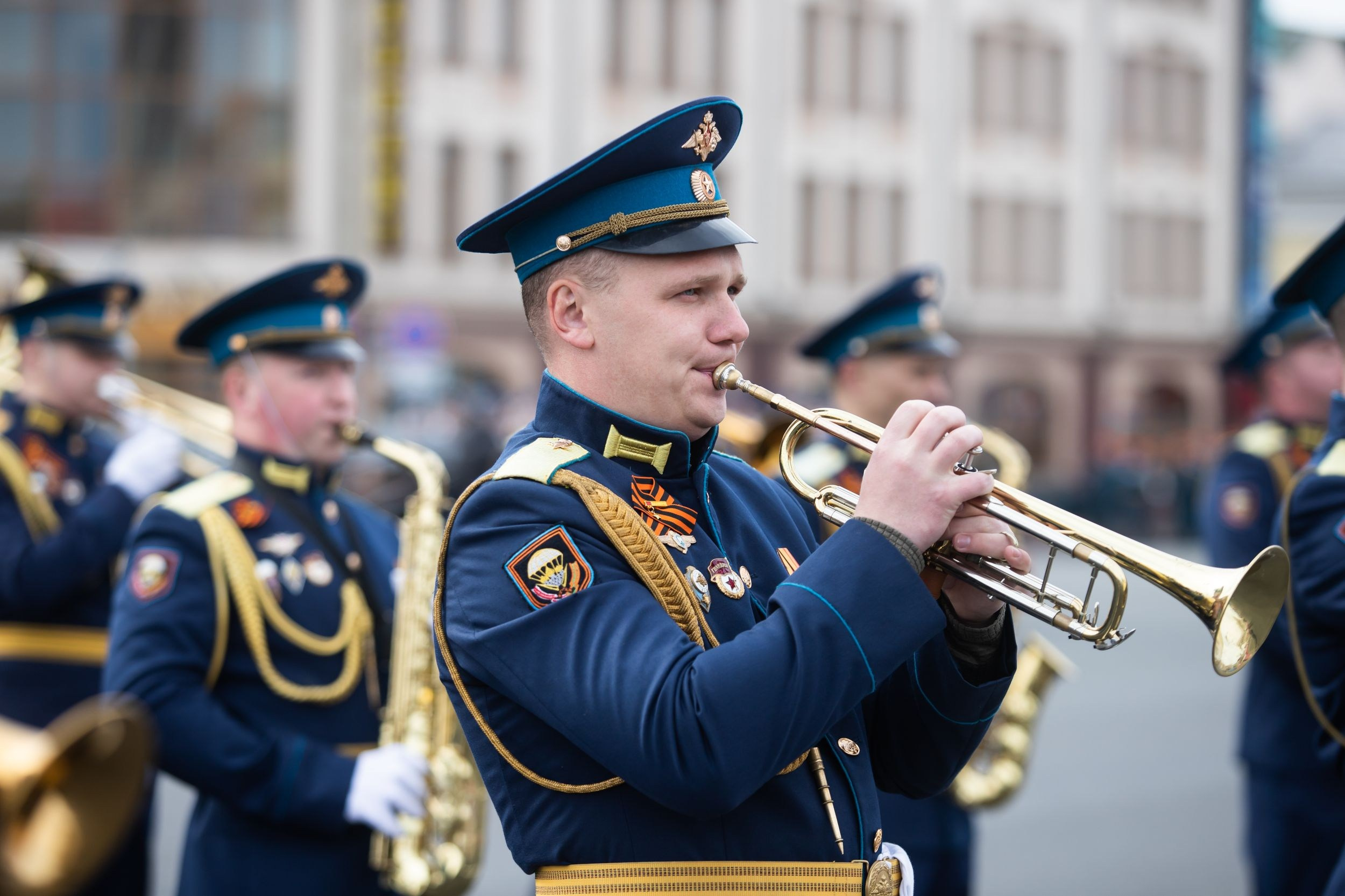 Генеральная репетиция Парада Победы (5 мая 2024). Репортажный фотограф Алексей Пирязев