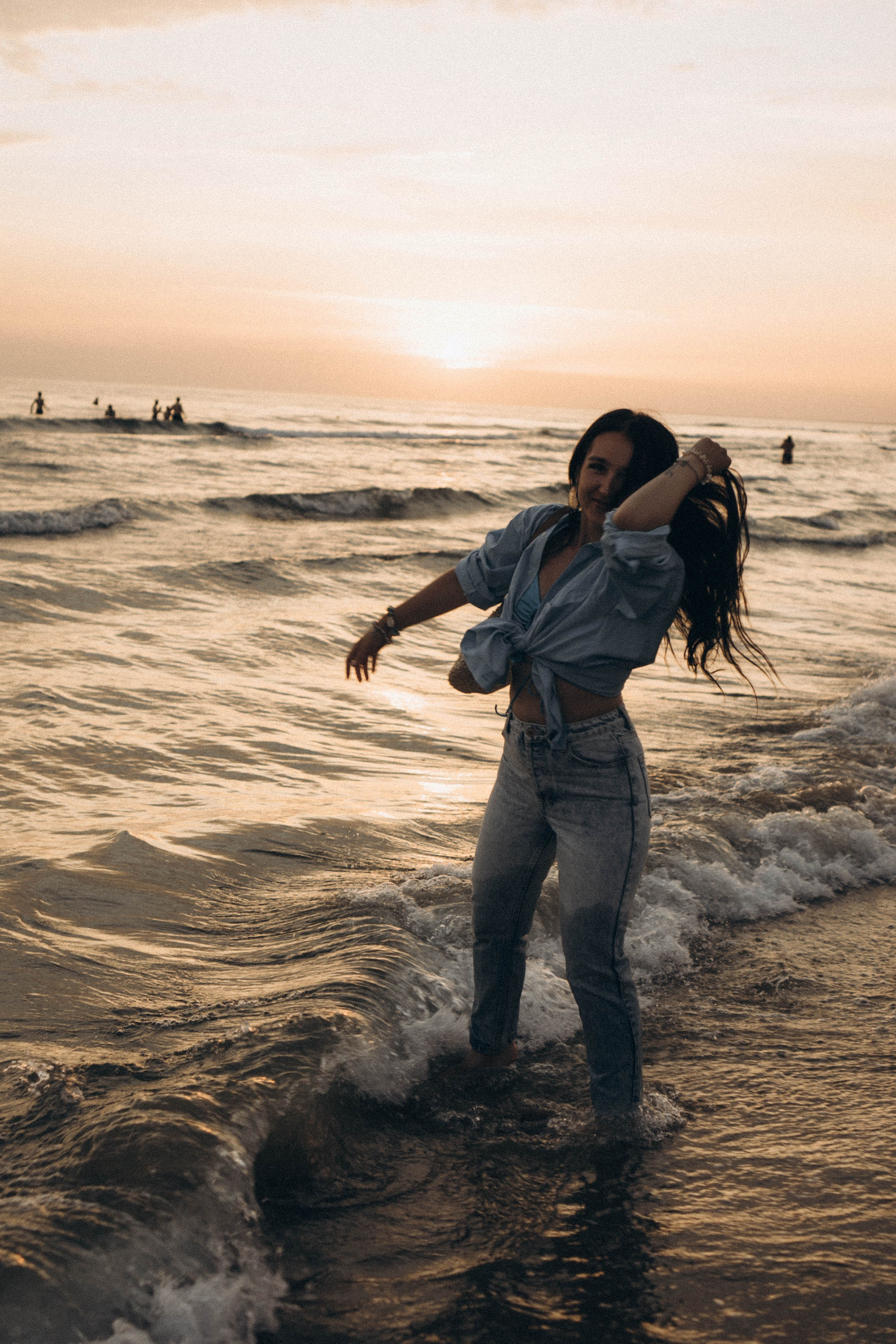Июльский вечер на берегу черного моря. Профессиональный фотограф, Санкт-Петербург — Виктория Богомолова