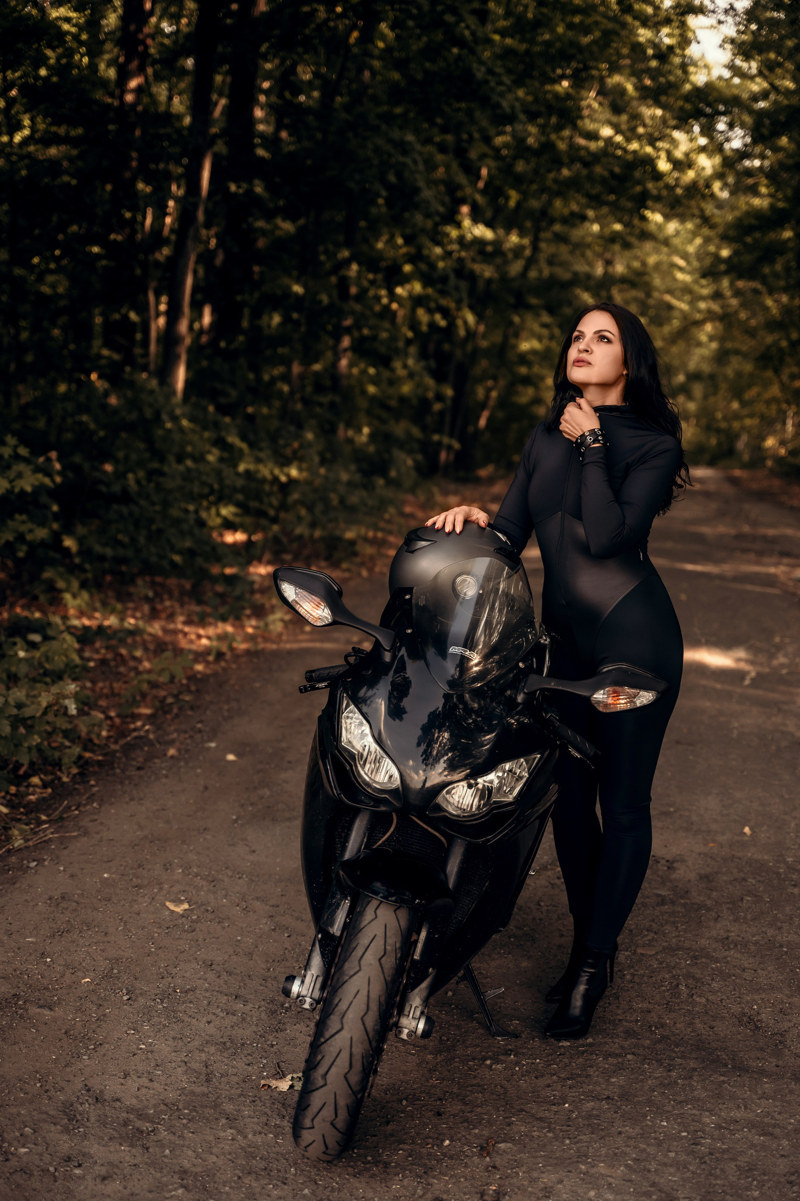 Марина, Фотосессия с байком. Семейный фотограф в Белгороде Амелина Алина