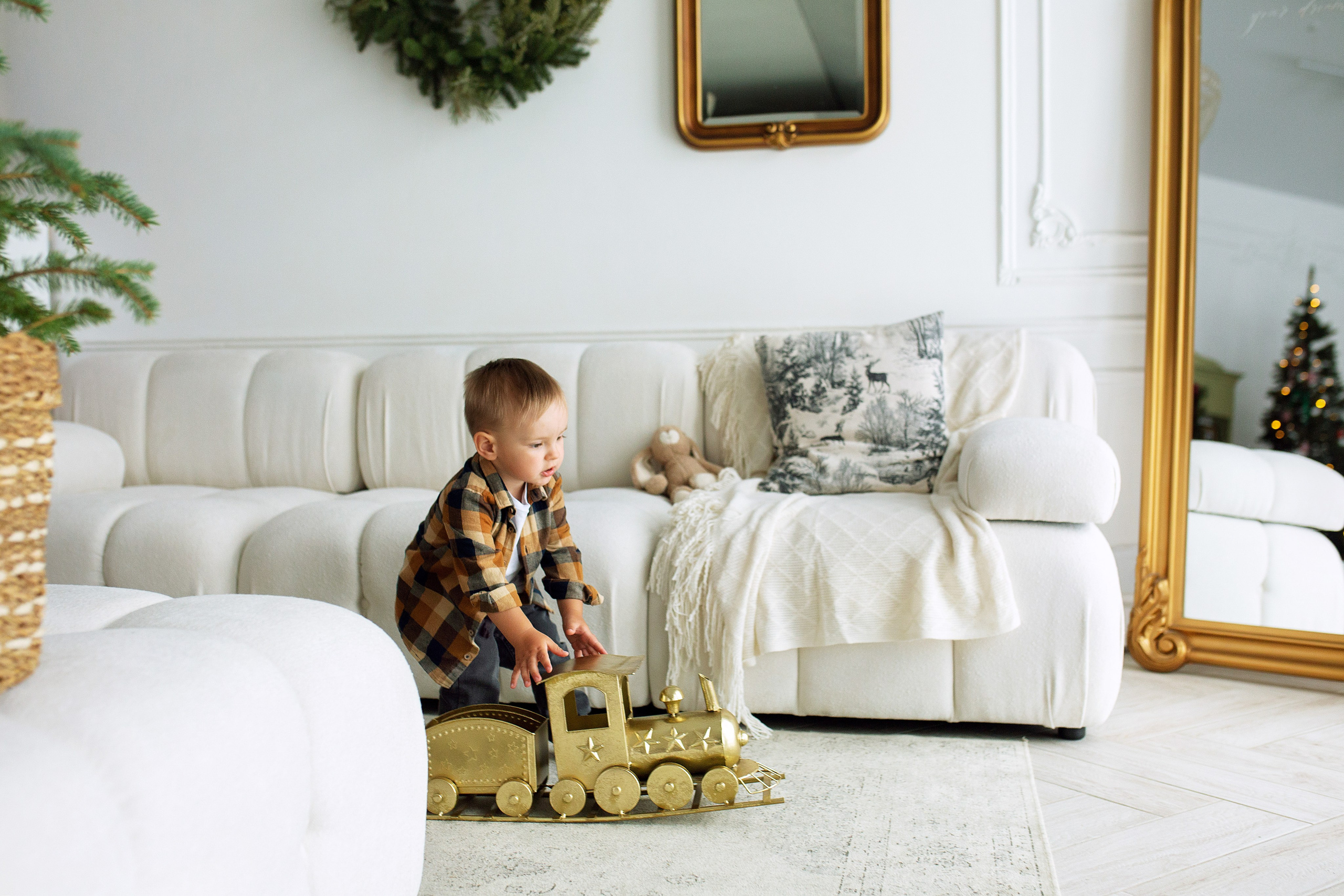 РОМА новогодняя фотосессия. Фотограф новорожденных Оксана Полевская