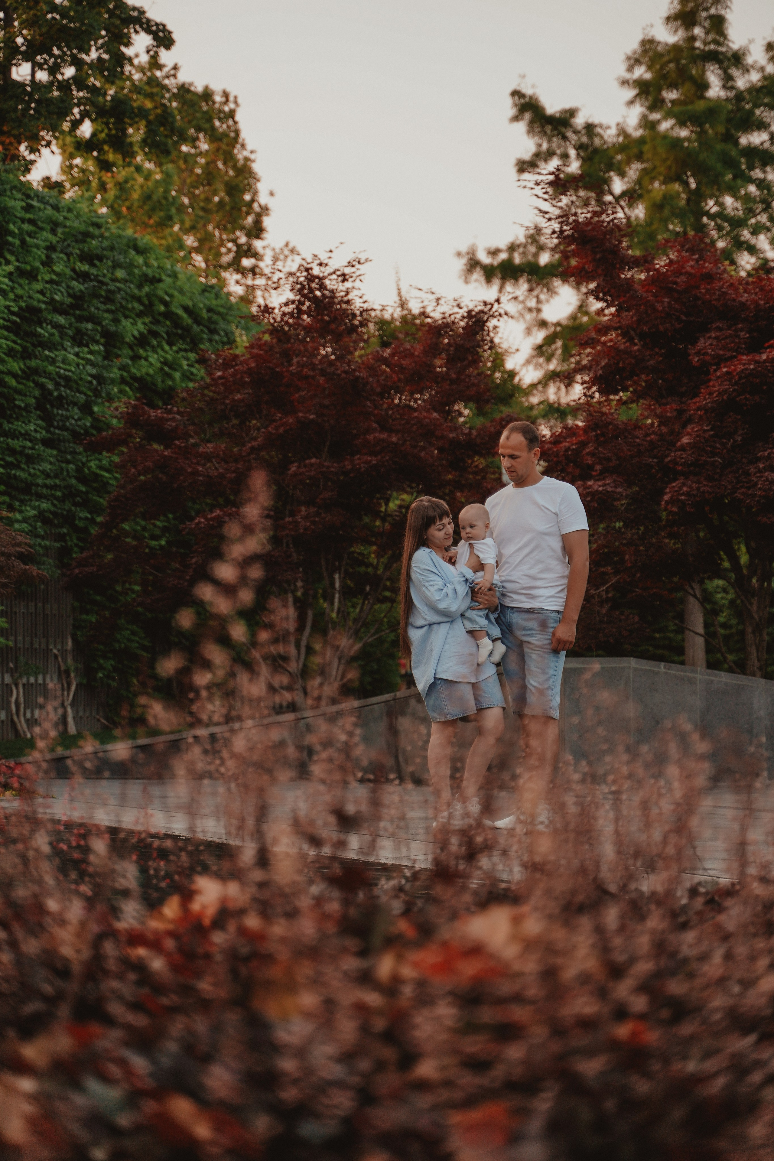 Семейная фотосессия в парке Галицкого. Семейный и женский фотограф в Краснодаре Анастасия Приймак