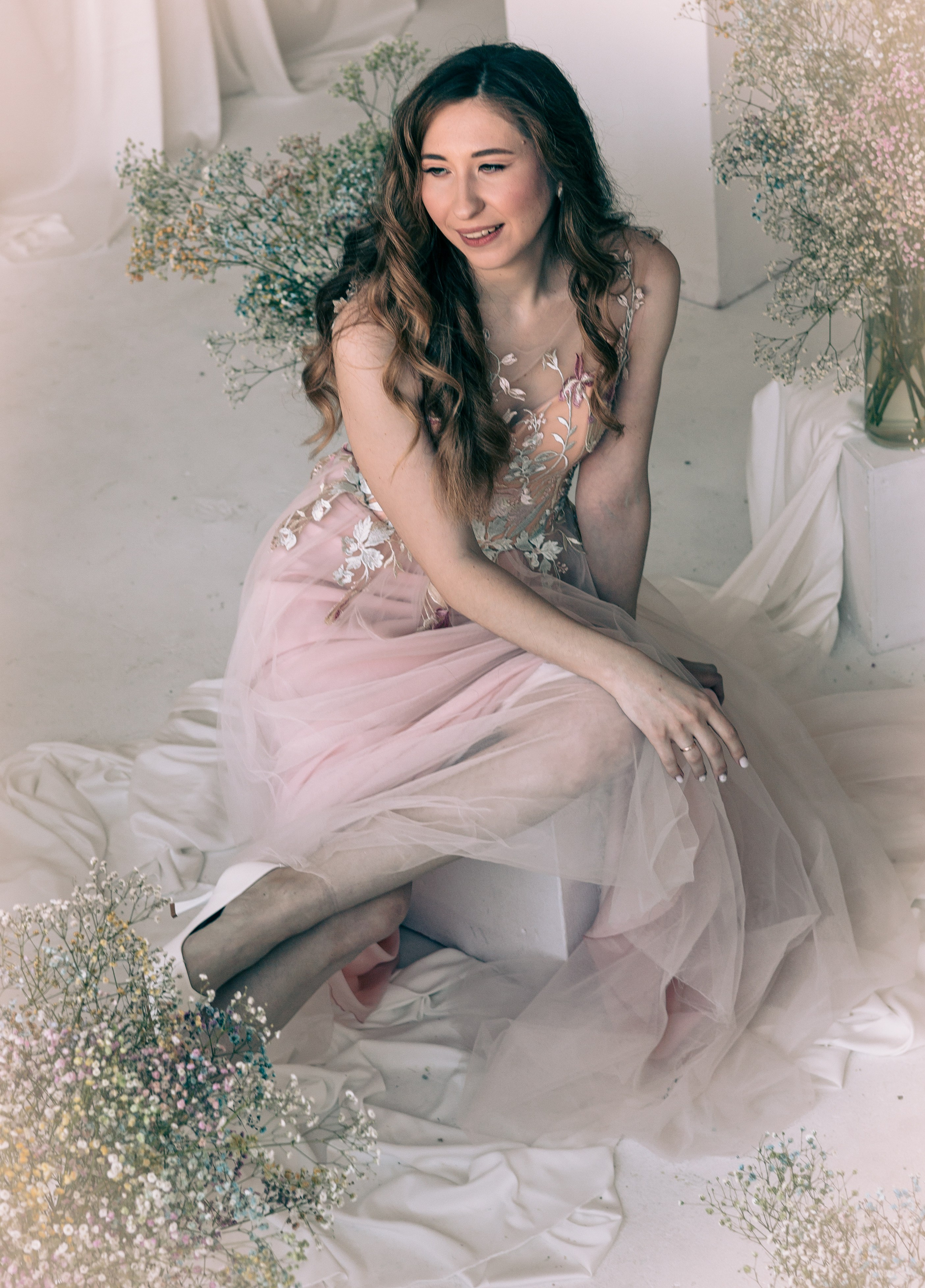 Марина. Фотодень «Gypsafila». Портретный фотограф Панферова Регина г. Санкт-Петербург, г. Казань