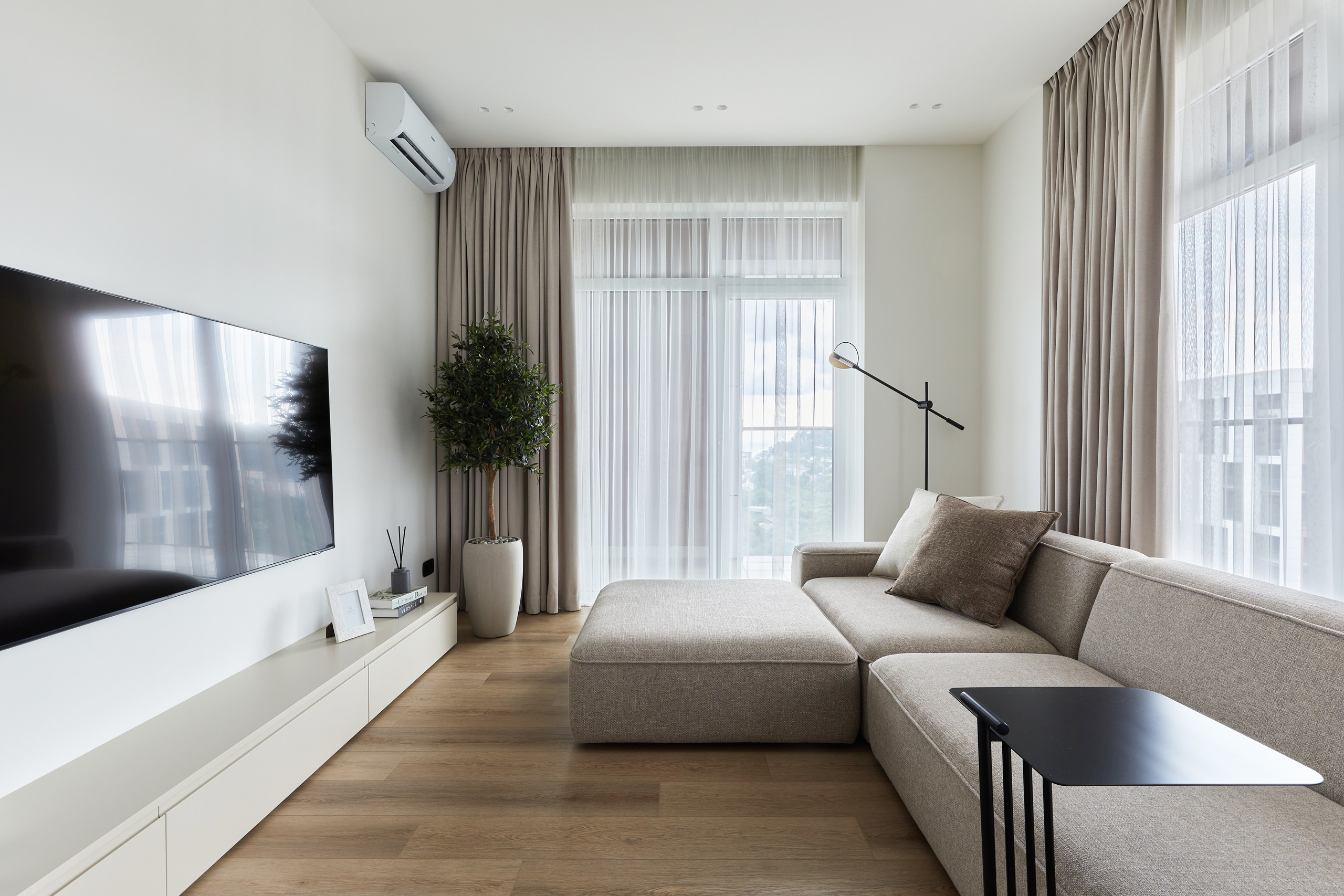 3-КОМНАТНАЯ В ЖК АЛЛЕЯ ПАРК. Интерьерный фотограф в Сочи Анисимова Ольга